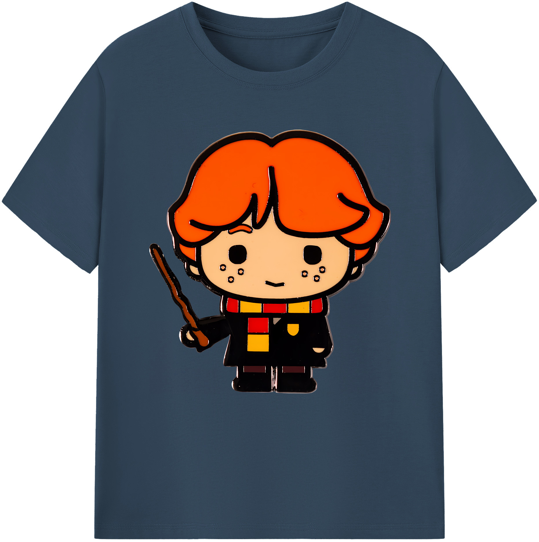 （画像用） Harry Potter ハリー・ポッターシリーズ レディースカジュアルプリントTシャツ（綿100％）