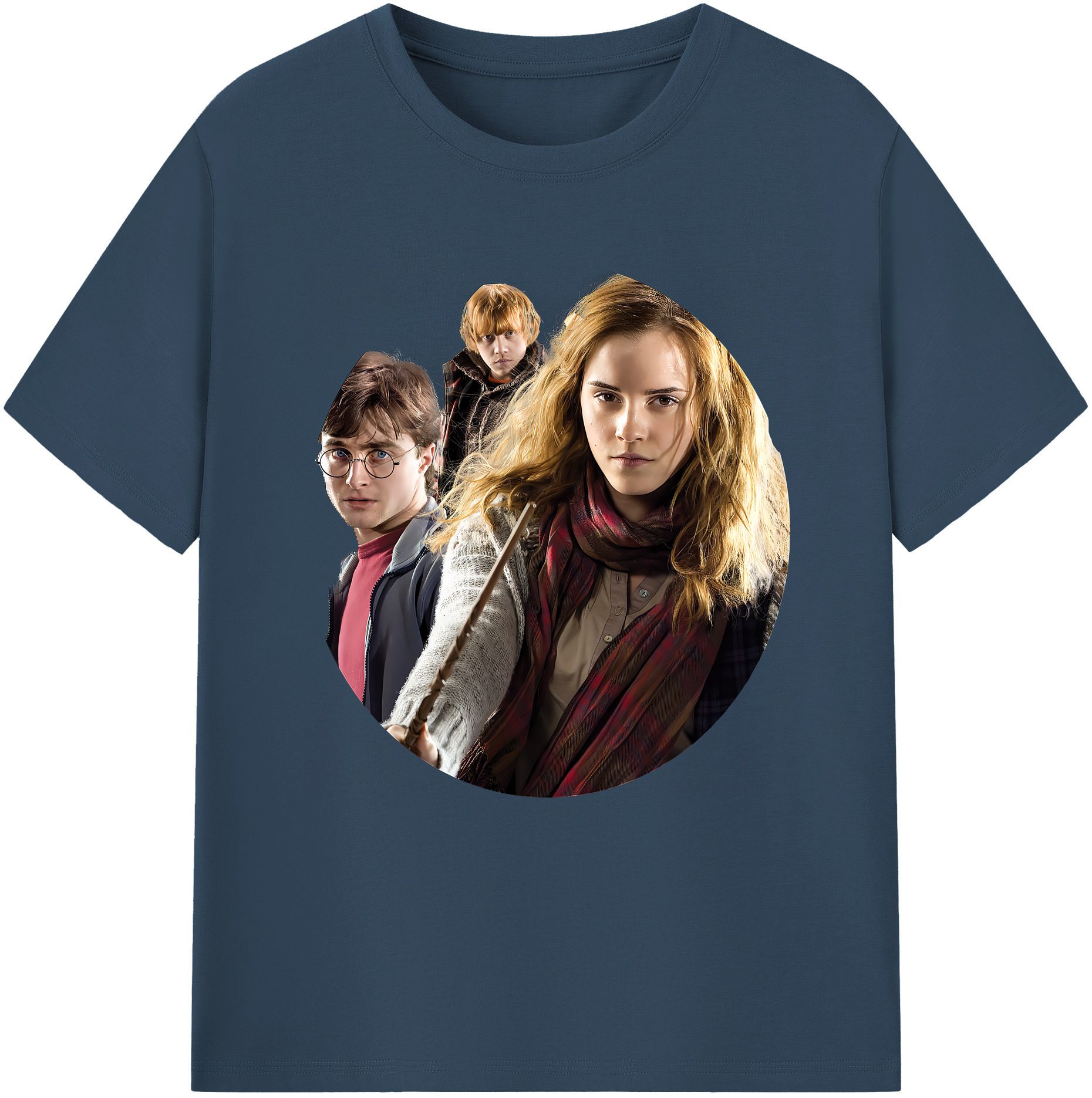 （画像用） Harry Potter ハリー・ポッターシリーズ レディースカジュアルプリントTシャツ（綿100％）