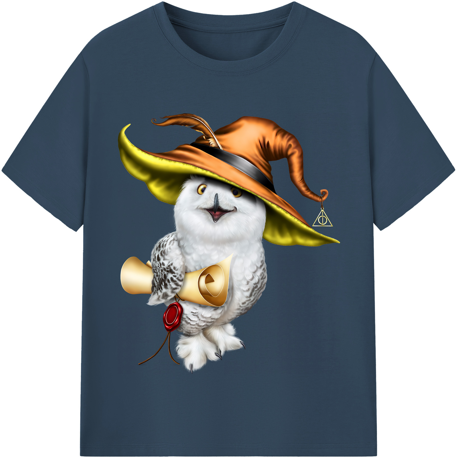 （画像用） Harry Potter ハリー・ポッターシリーズ レディースカジュアルプリントTシャツ（綿100％）