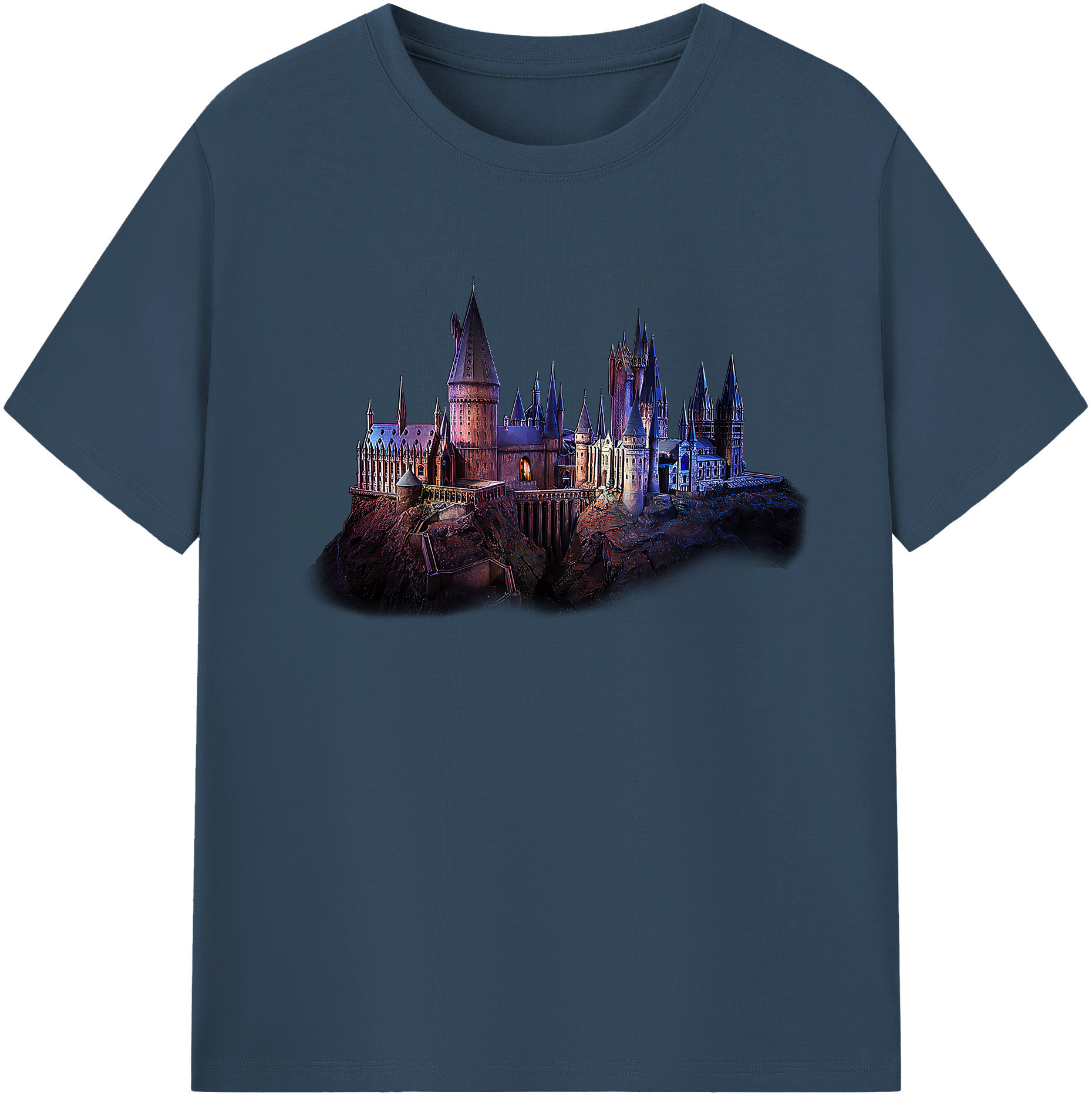 （画像用） Harry Potter ハリー・ポッターシリーズ レディースカジュアルプリントTシャツ（綿100％）