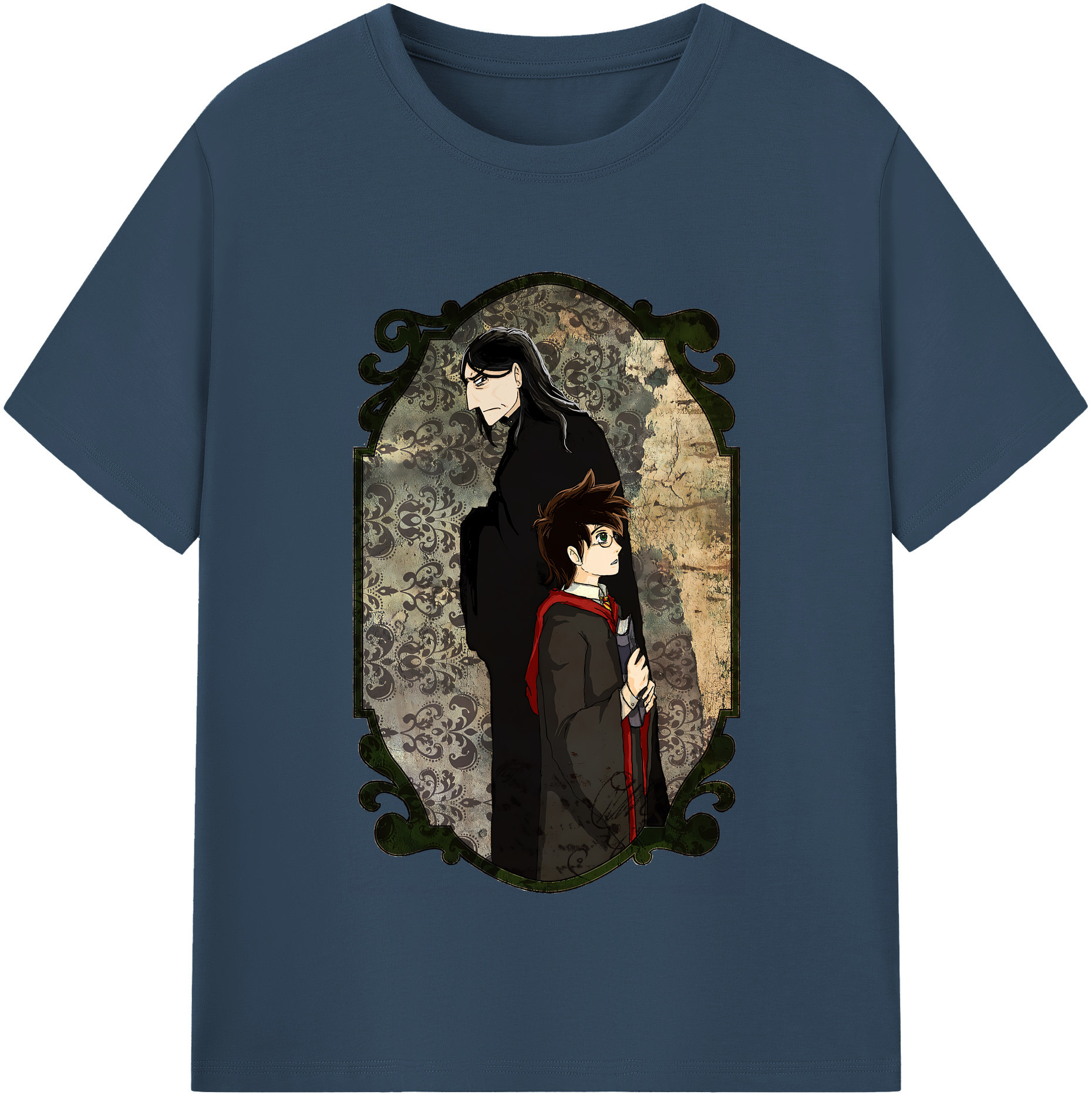（画像用） Harry Potter ハリー・ポッターシリーズ レディースカジュアルプリントTシャツ（綿100％）