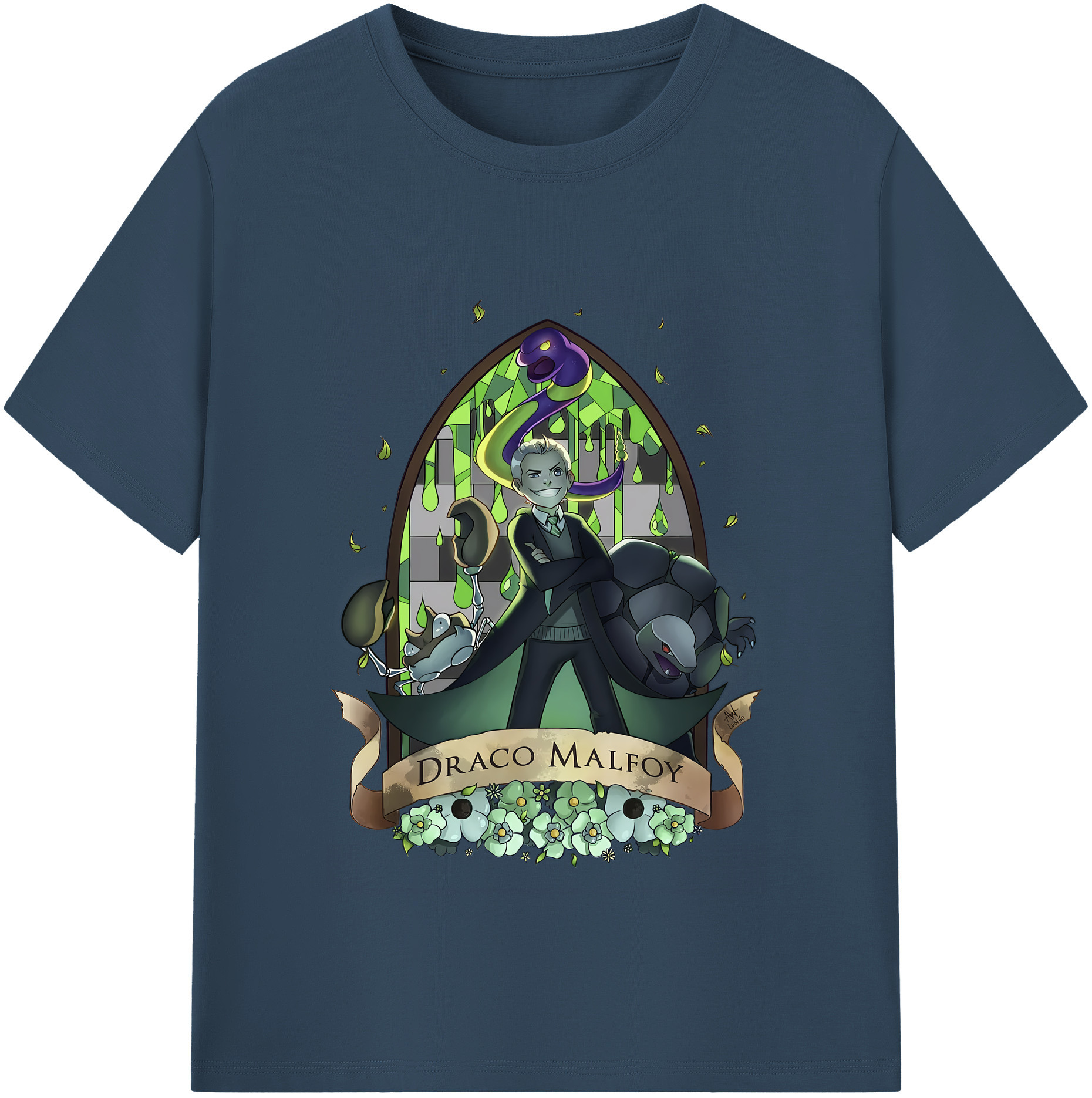 （画像用） Harry Potter ハリー・ポッターシリーズ レディースカジュアルプリントTシャツ（綿100％）