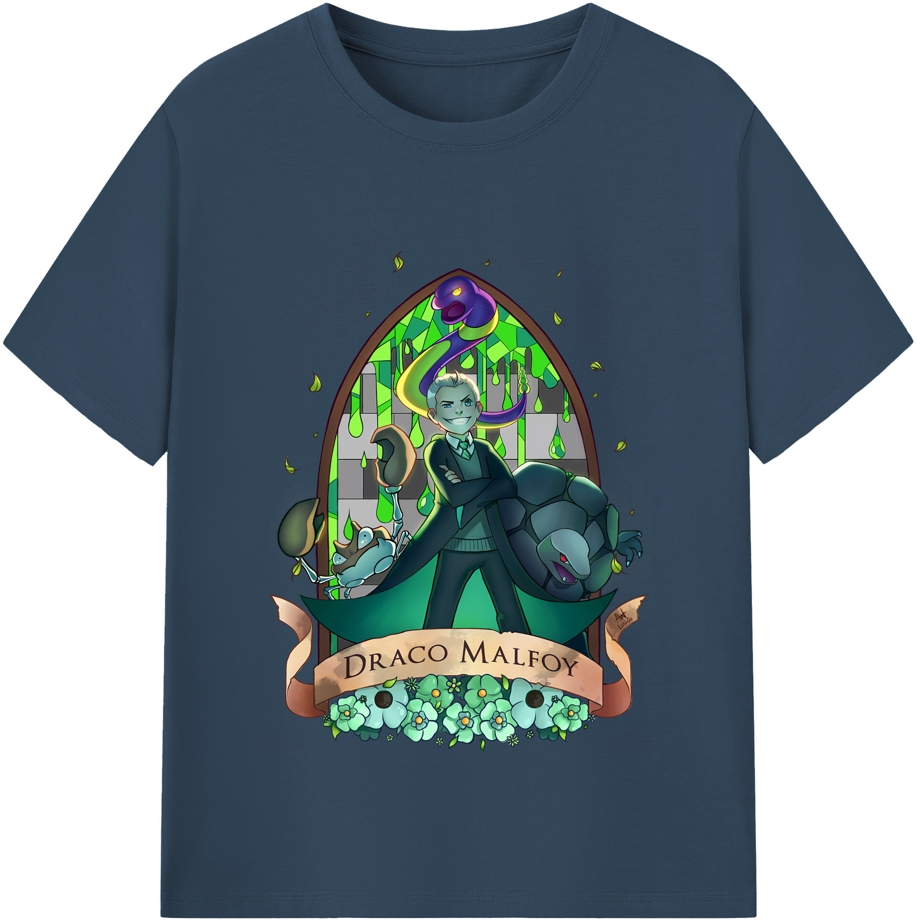 （画像用） Harry Potter ハリー・ポッターシリーズ レディースカジュアルプリントTシャツ（綿100％）