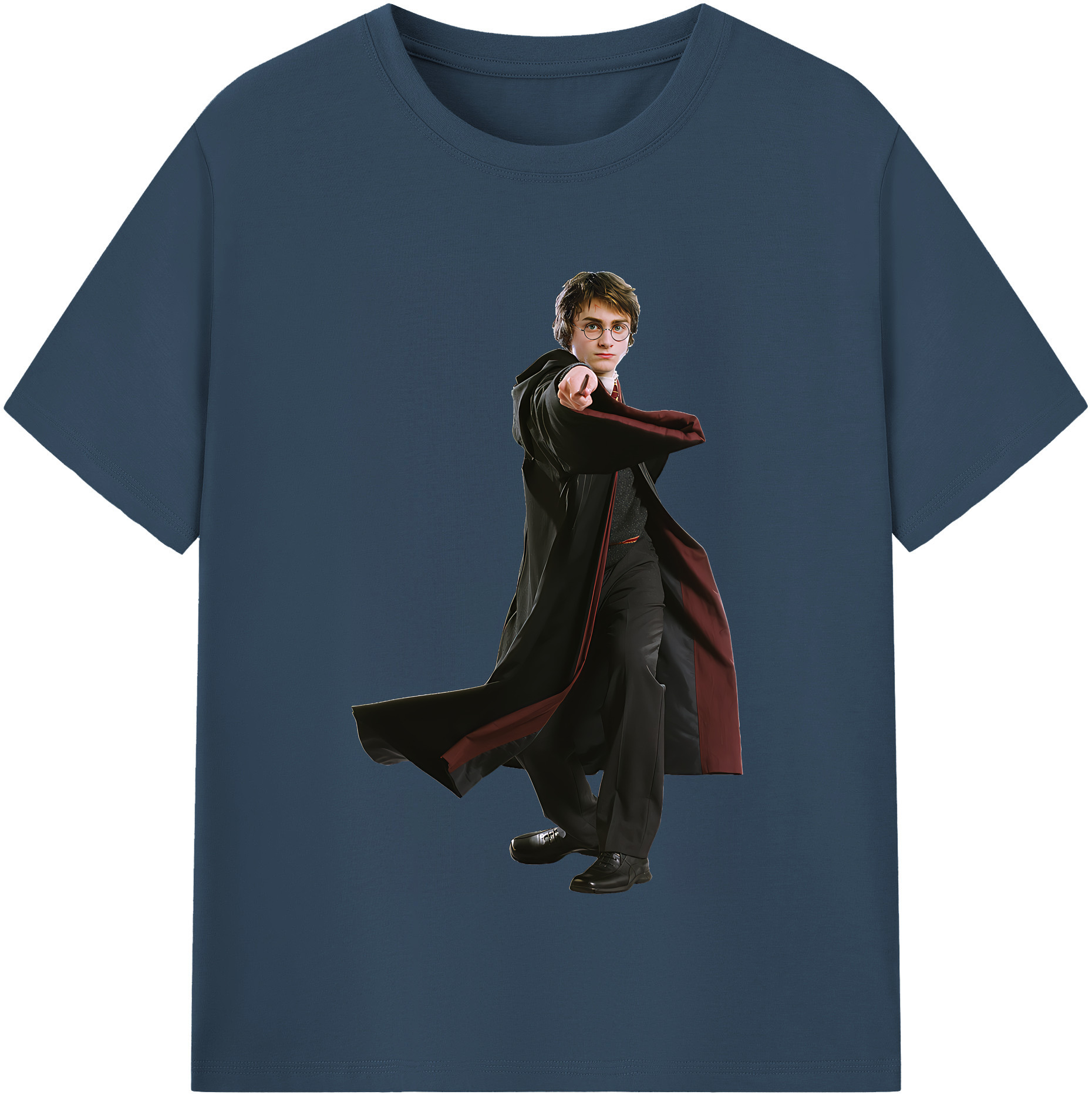 （画像用） Harry Potter ハリー・ポッターシリーズ レディースカジュアルプリントTシャツ（綿100％）