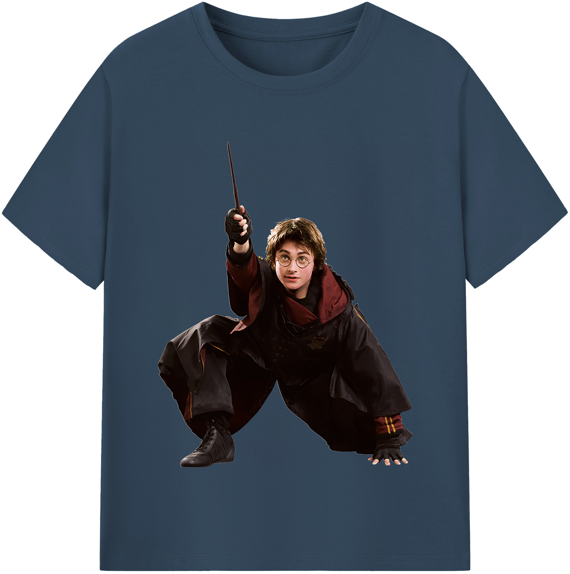 （画像用） Harry Potter ハリー・ポッターシリーズ レディースカジュアルプリントTシャツ（綿100％）