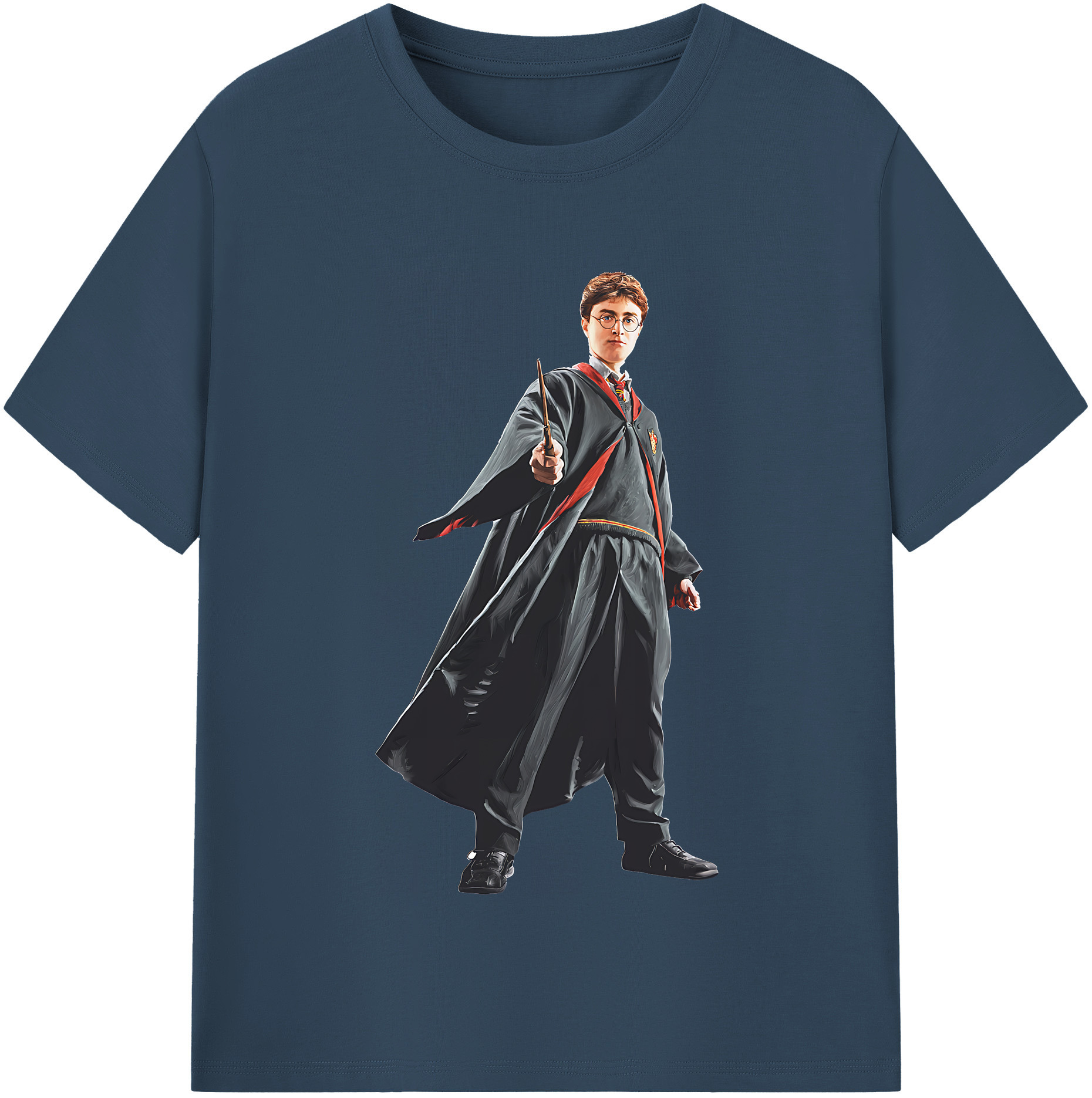 （画像用） Harry Potter ハリー・ポッターシリーズ レディースカジュアルプリントTシャツ（綿100％）