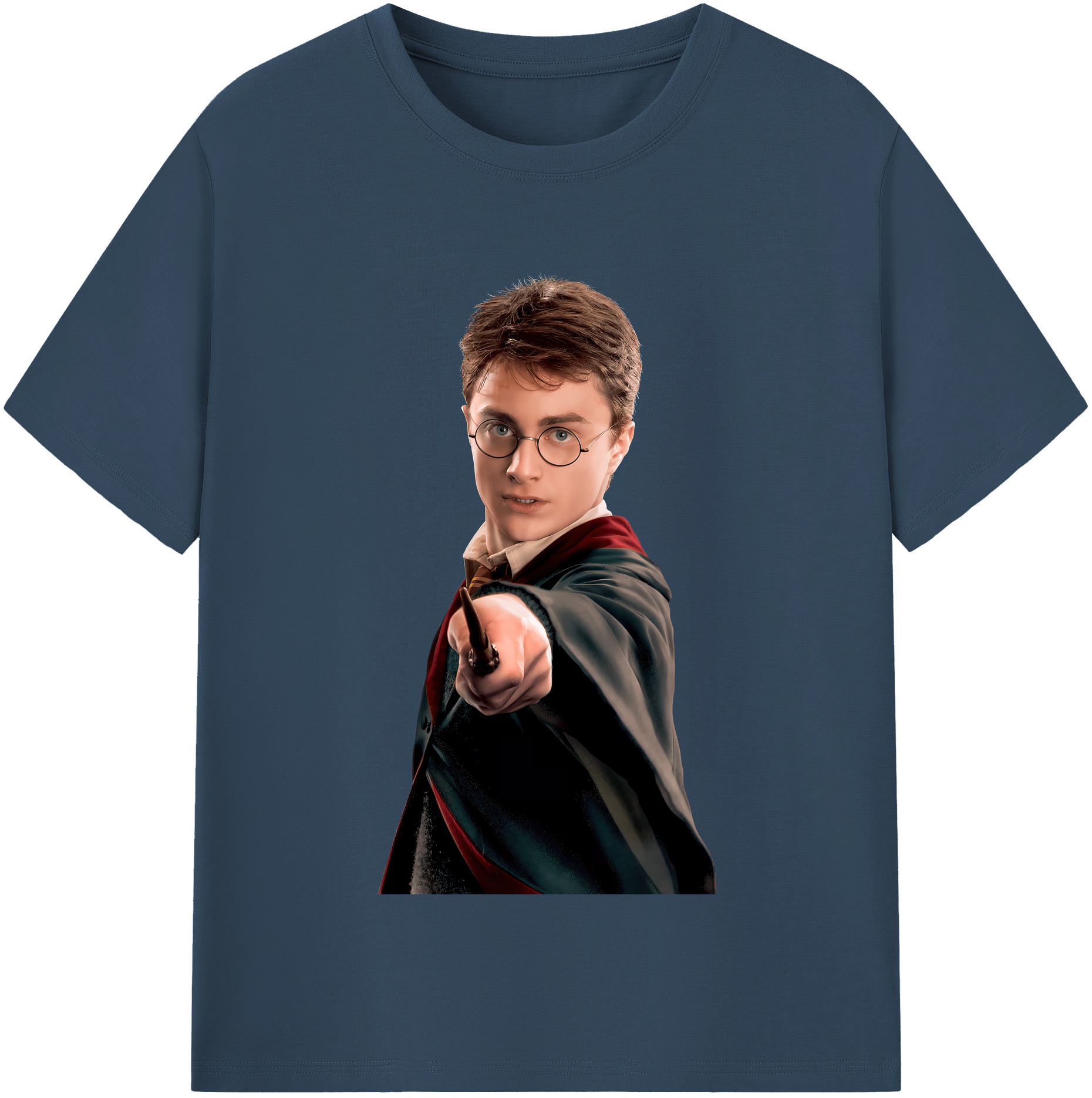 （画像用） Harry Potter ハリー・ポッターシリーズ レディースカジュアルプリントTシャツ（綿100％）