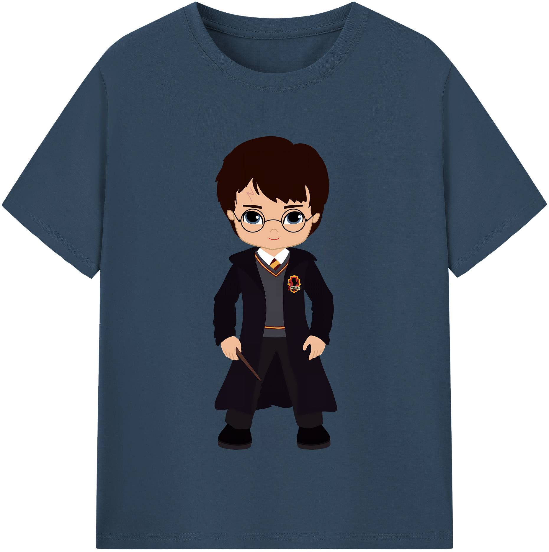 （画像用） Harry Potter ハリー・ポッターシリーズ レディースカジュアルプリントTシャツ（綿100％）