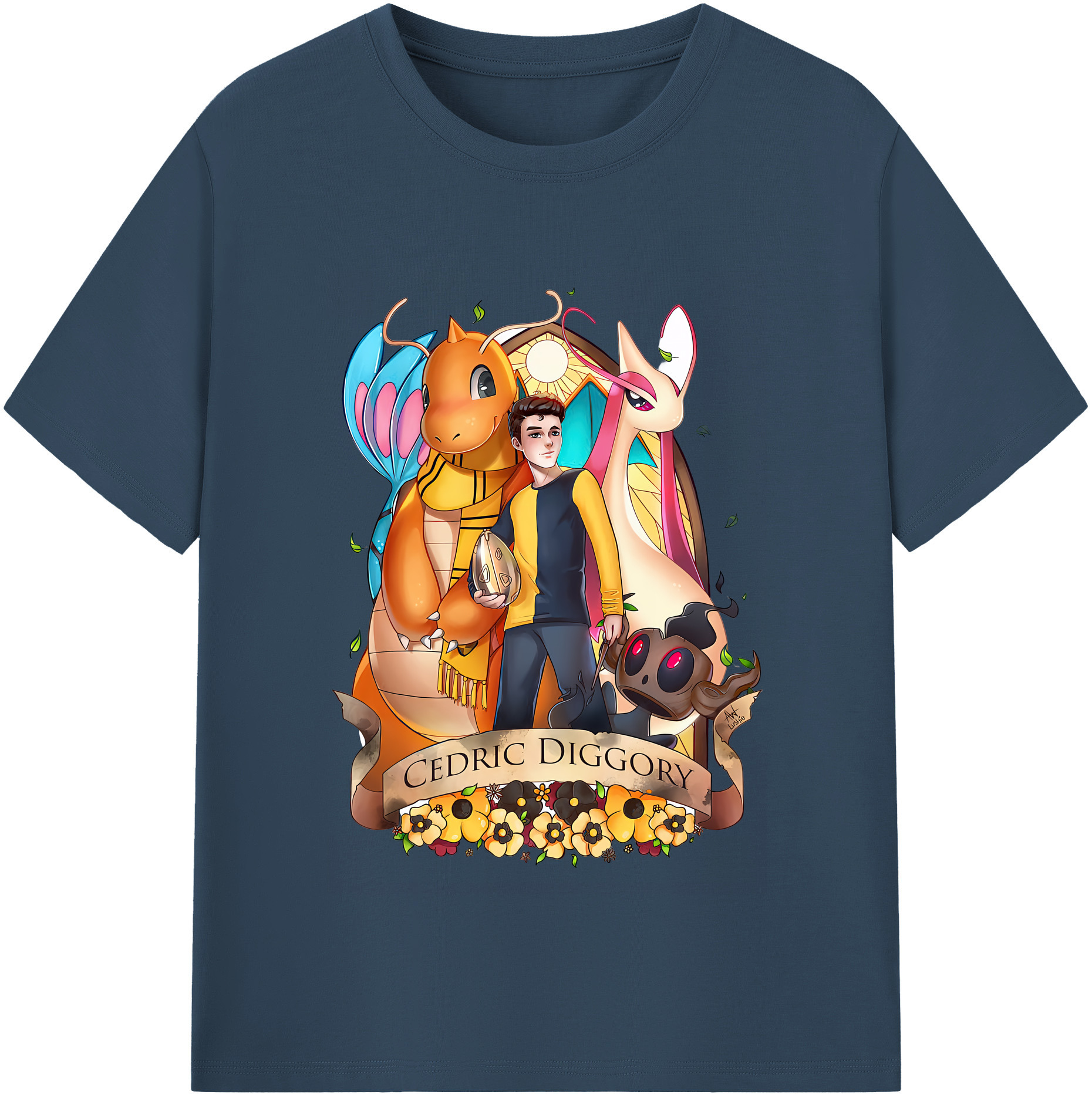 Harry Potter ハリー・ポッターシリーズ レディースカジュアルプリントTシャツ（綿100％）