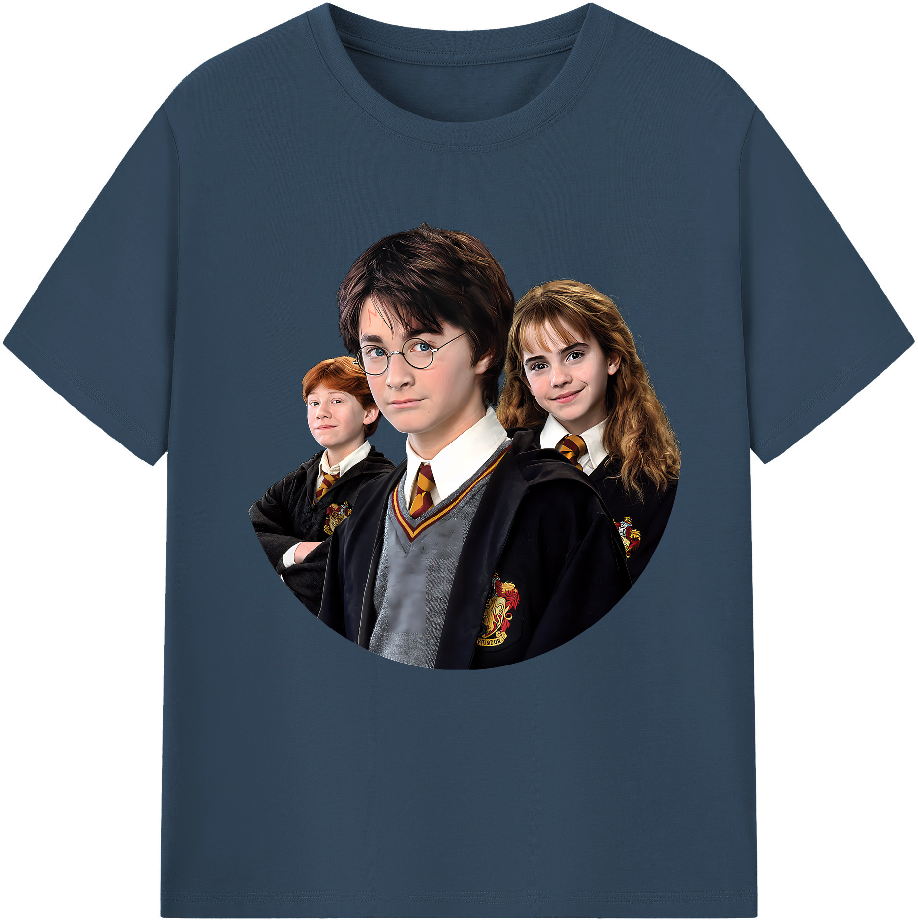 （画像用） Harry Potter ハリー・ポッターシリーズ レディースカジュアルプリントTシャツ（綿100％）