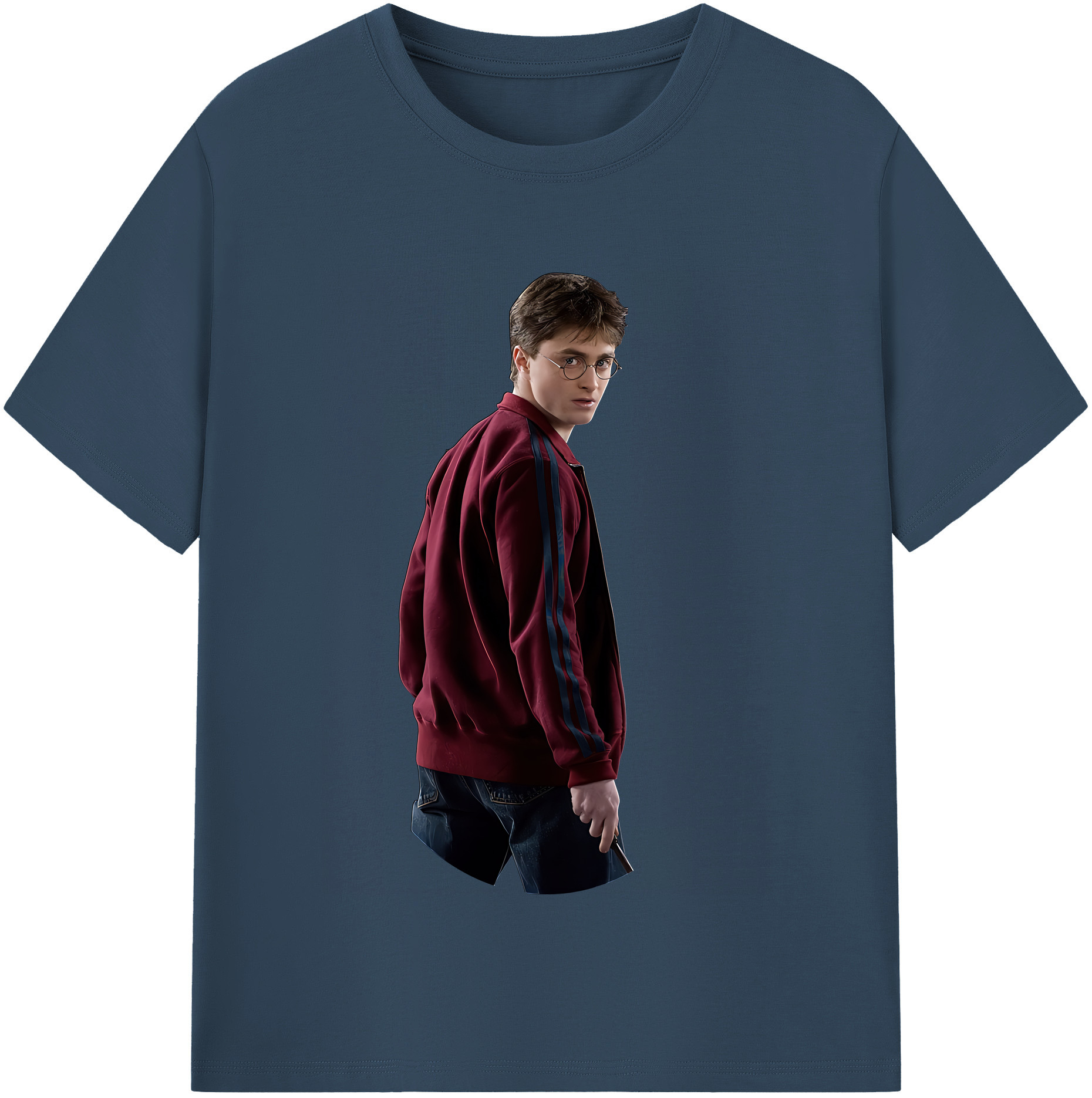 （画像用） Harry Potter ハリー・ポッターシリーズ レディースカジュアルプリントTシャツ（綿100％）