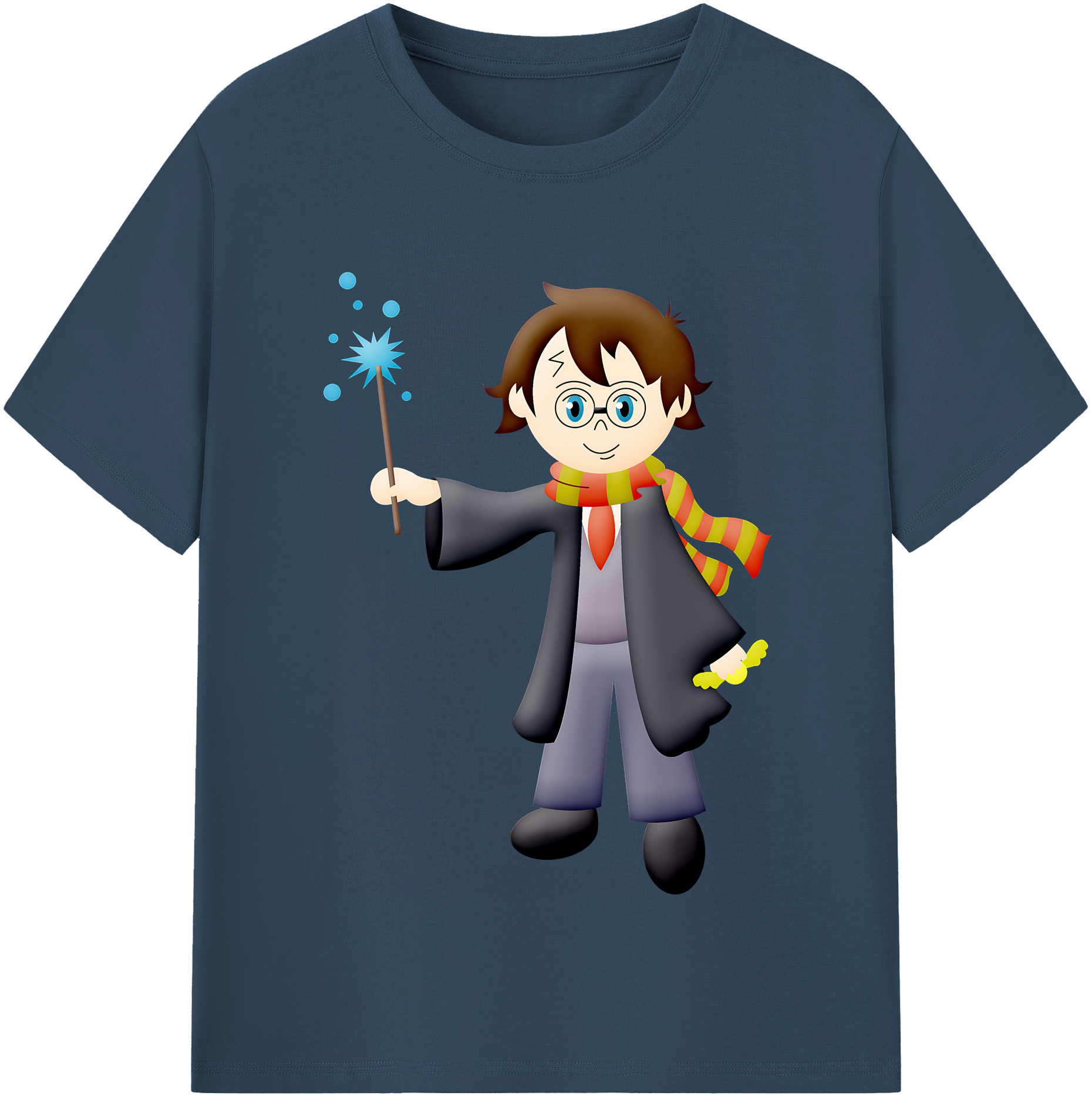 （画像用） Harry Potter ハリー・ポッターシリーズ レディースカジュアルプリントTシャツ（綿100％）