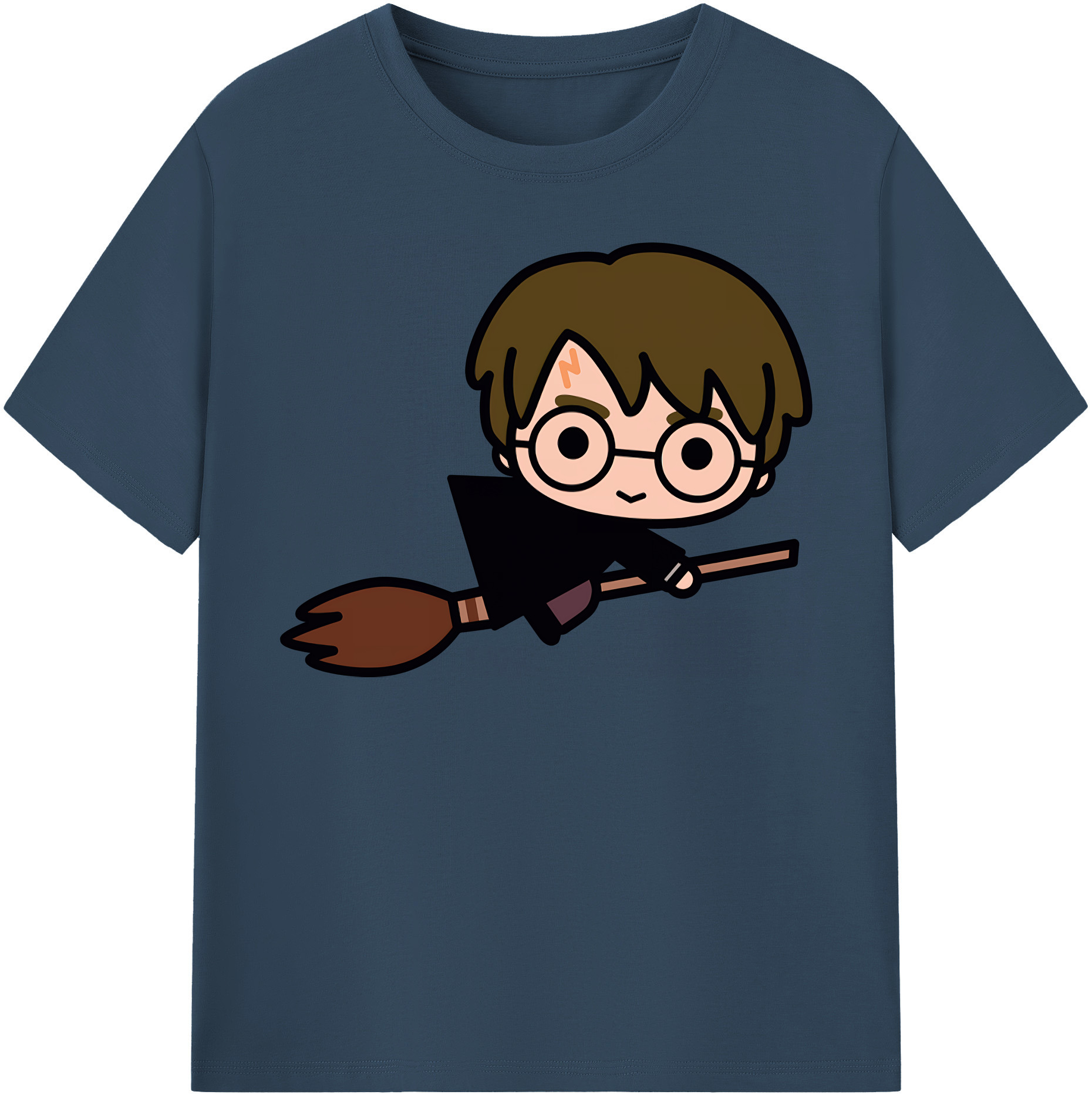 （画像用） Harry Potter ハリー・ポッターシリーズ レディースカジュアルプリントTシャツ（綿100％）