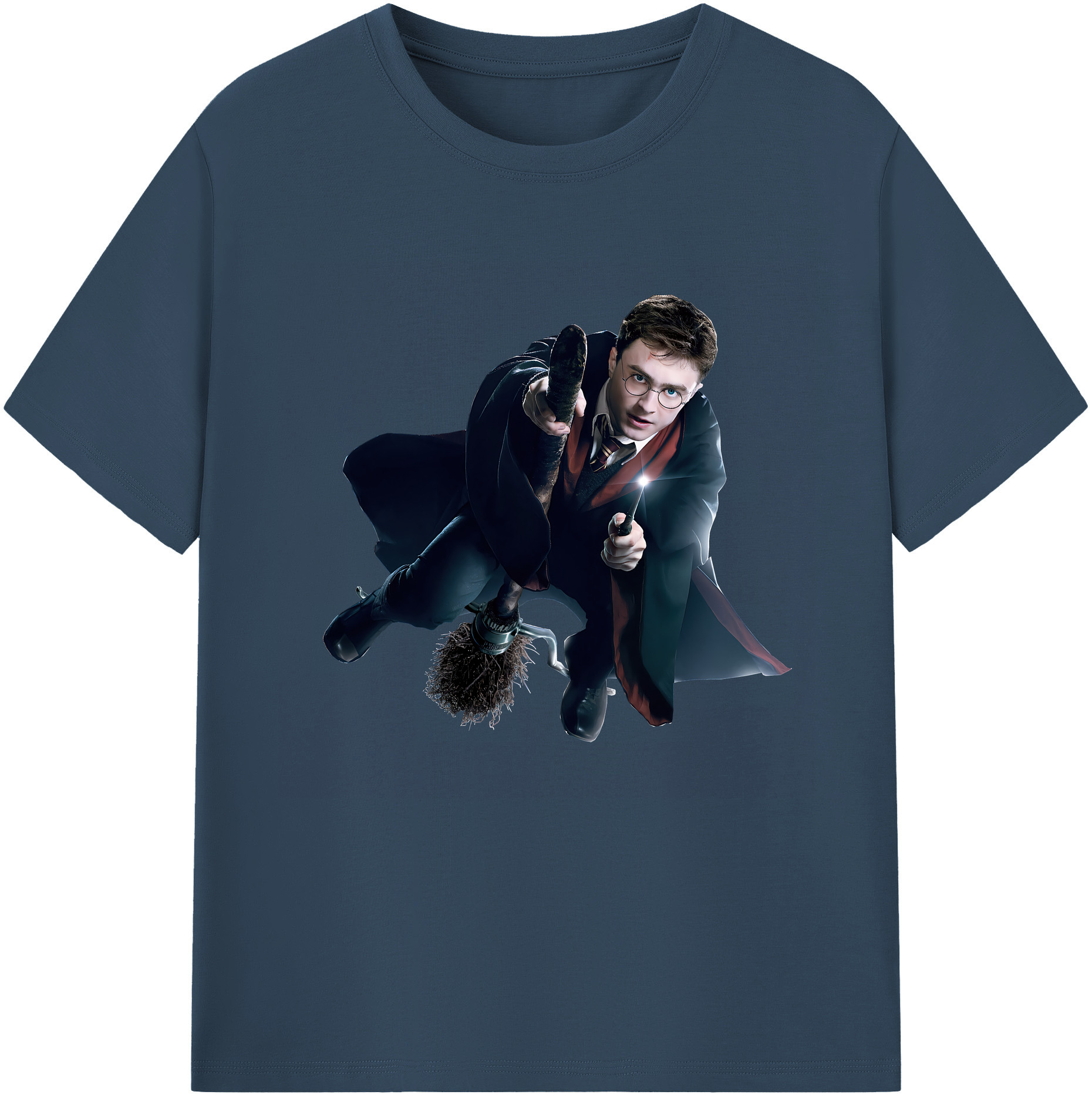 （画像用） Harry Potter ハリー・ポッターシリーズ レディースカジュアルプリントTシャツ（綿100％）