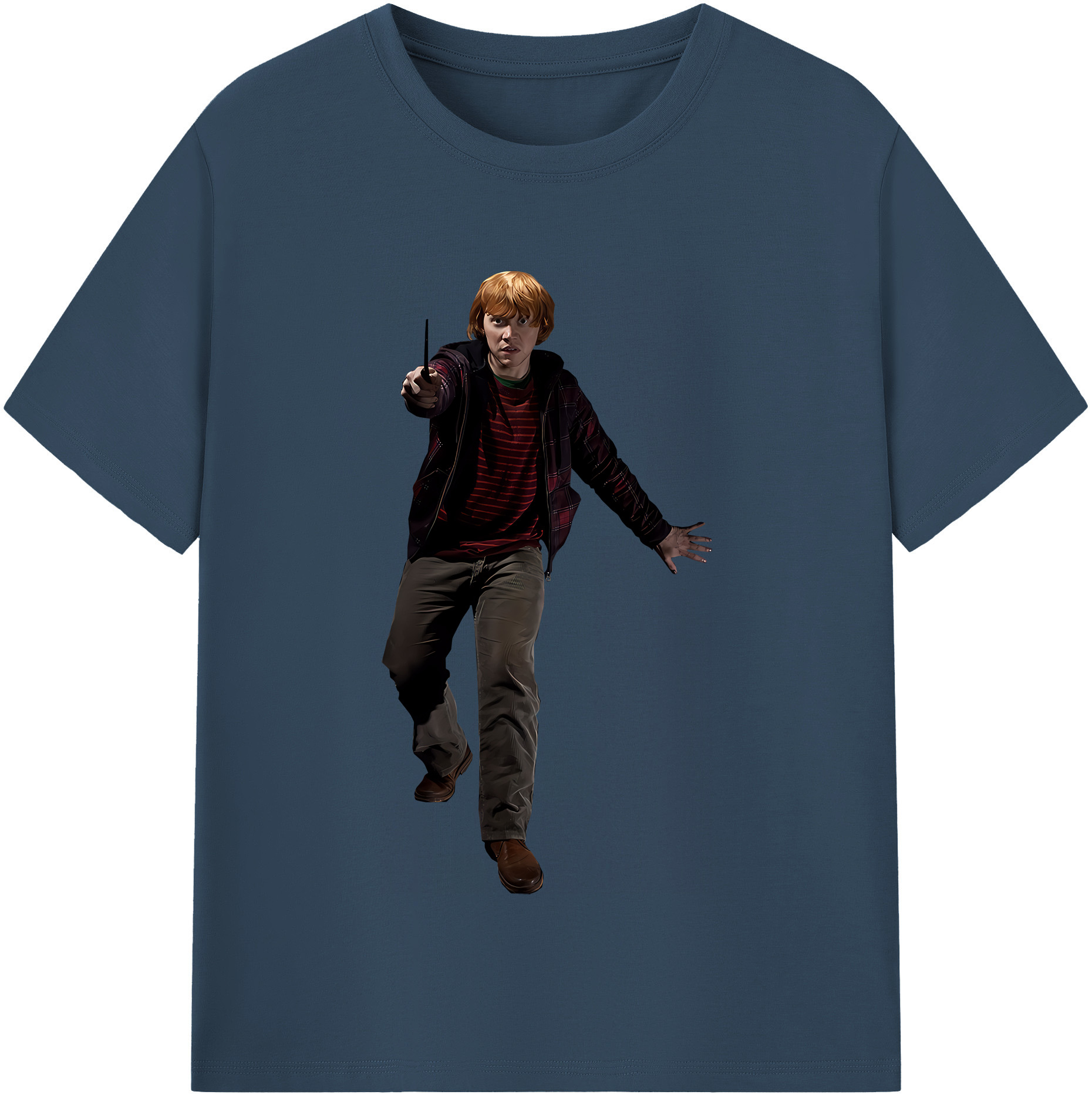 （画像用） Harry Potter ハリー・ポッターシリーズ レディースカジュアルプリントTシャツ（綿100％）
