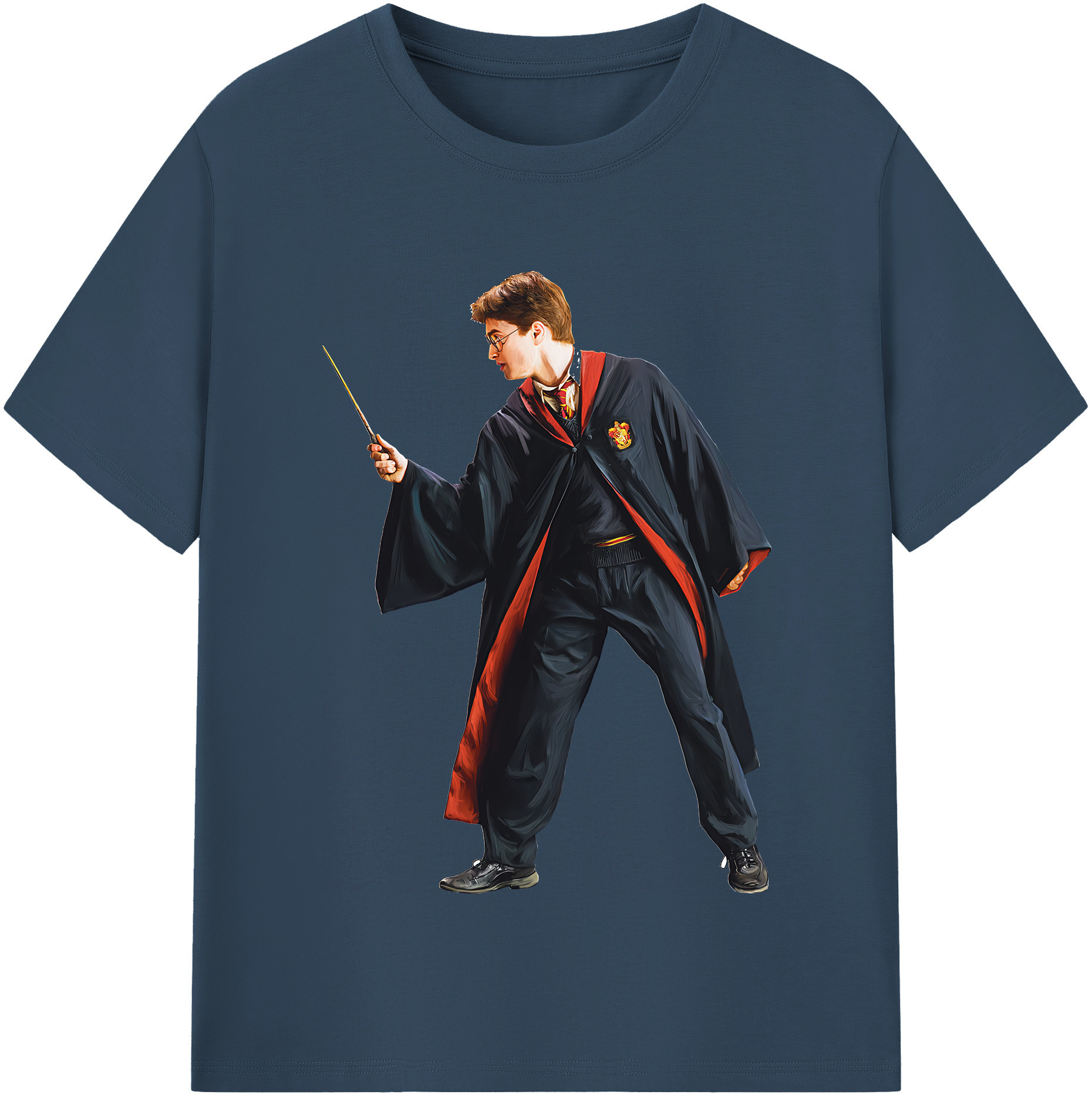 （画像用） Harry Potter ハリー・ポッターシリーズ レディースカジュアルプリントTシャツ（綿100％）