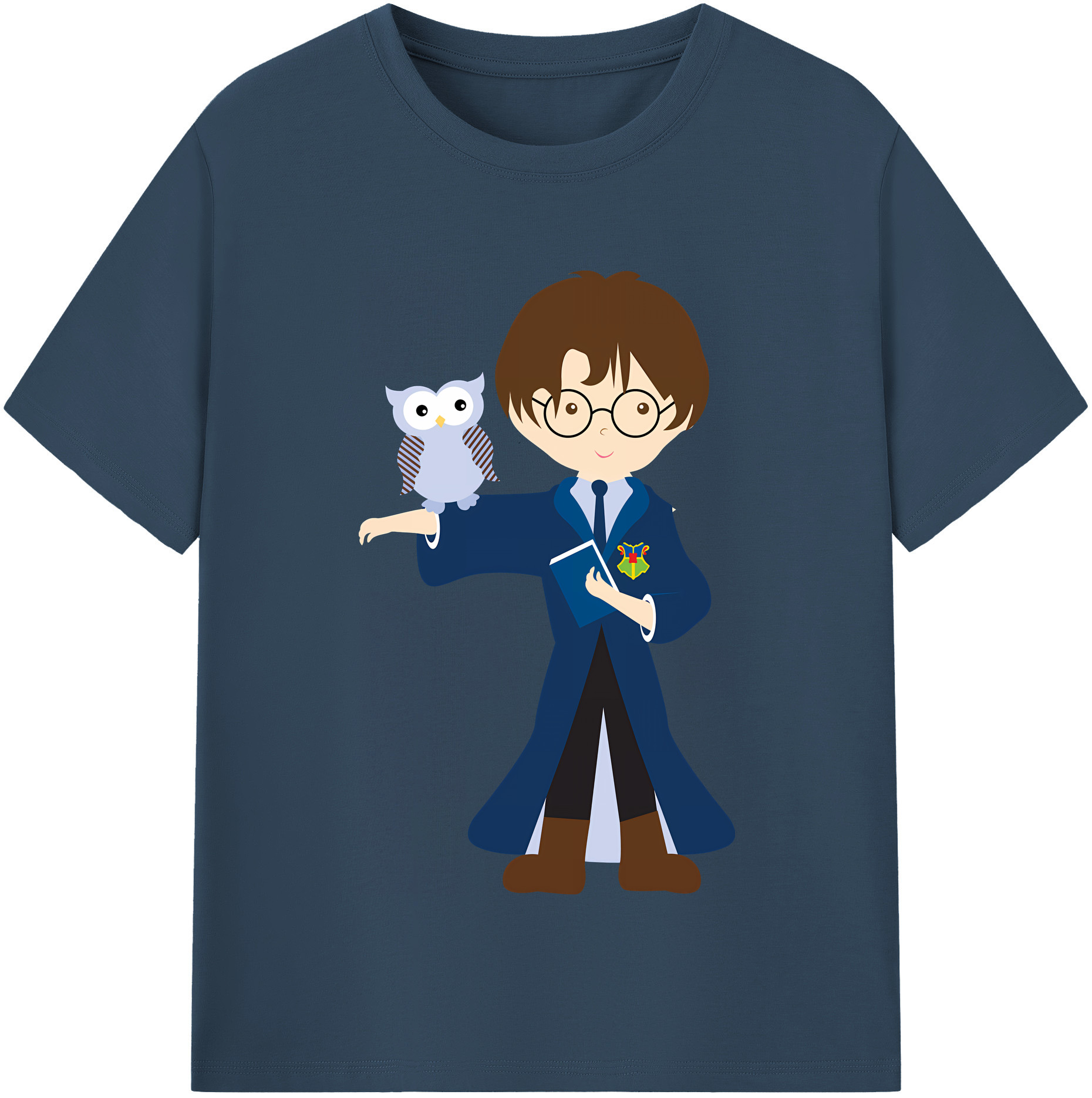 （画像用） Harry Potter ハリー・ポッターシリーズ レディースカジュアルプリントTシャツ（綿100％）