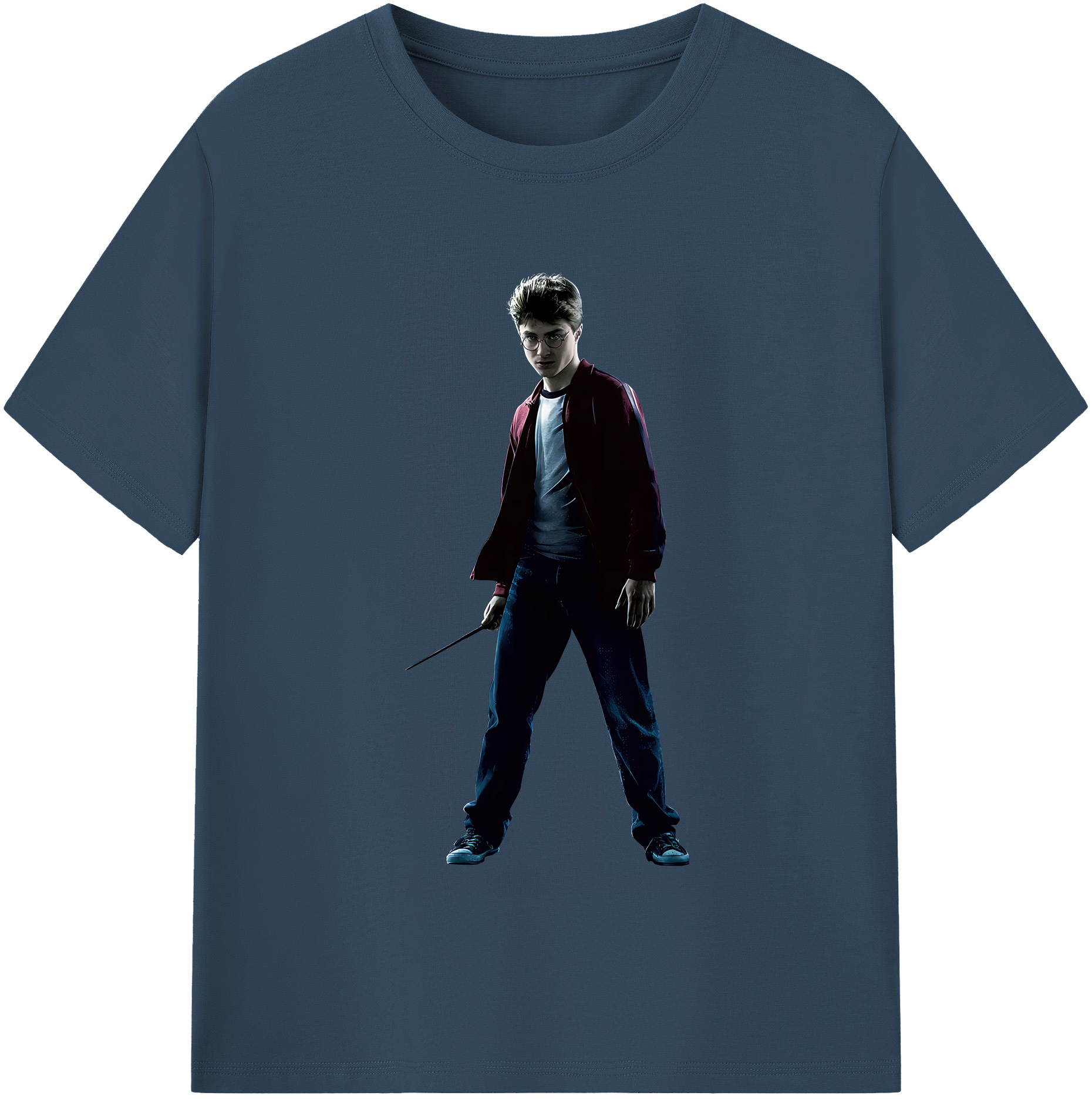（画像用） Harry Potter ハリー・ポッターシリーズ レディースカジュアルプリントTシャツ（綿100％）