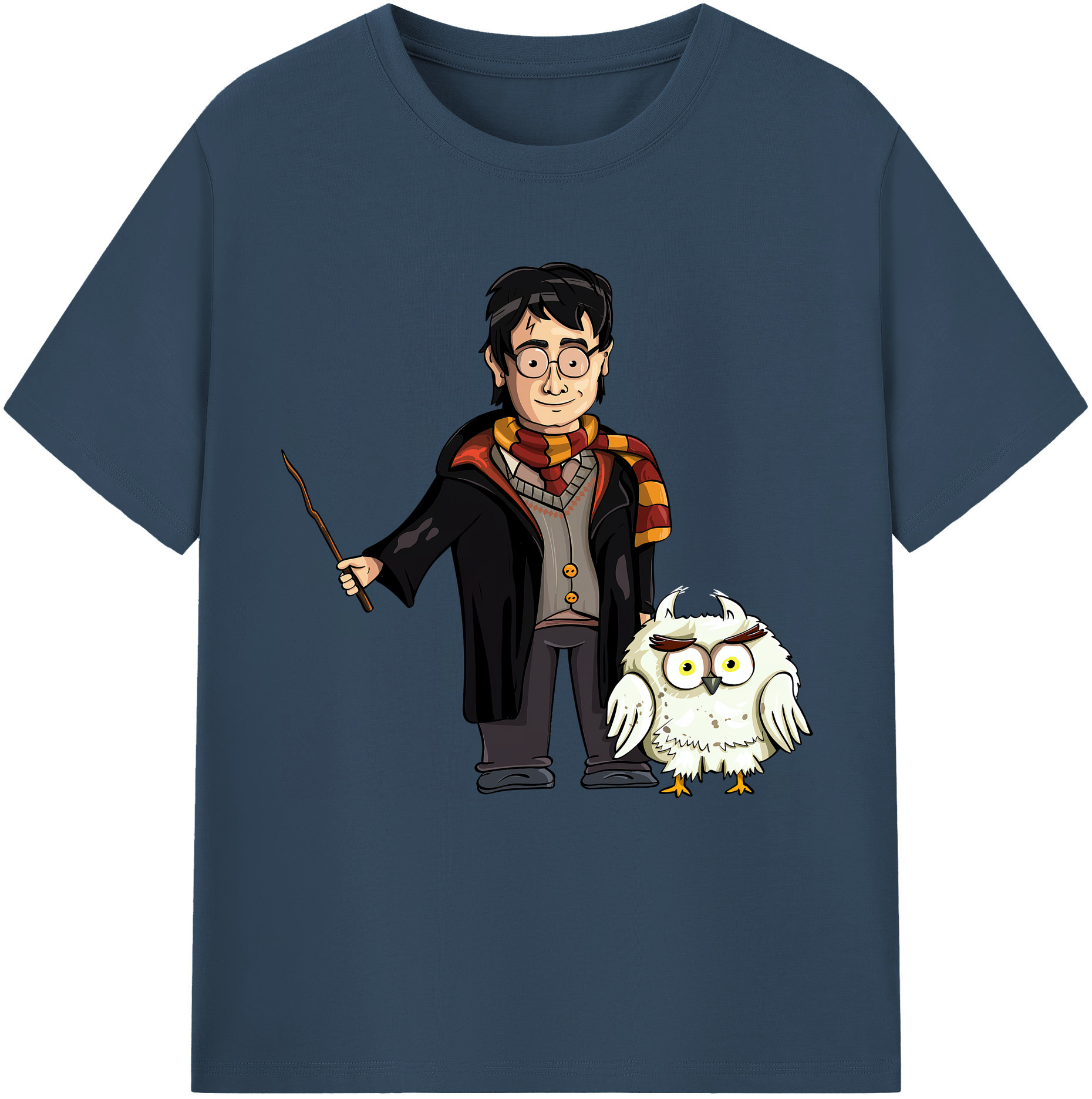 （画像用） Harry Potter ハリー・ポッターシリーズ レディースカジュアルプリントTシャツ（綿100％）