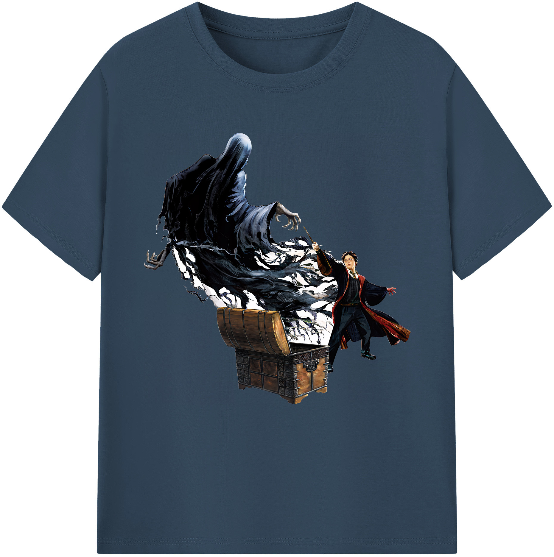 （画像用） Harry Potter ハリー・ポッターシリーズ レディースカジュアルプリントTシャツ（綿100％）
