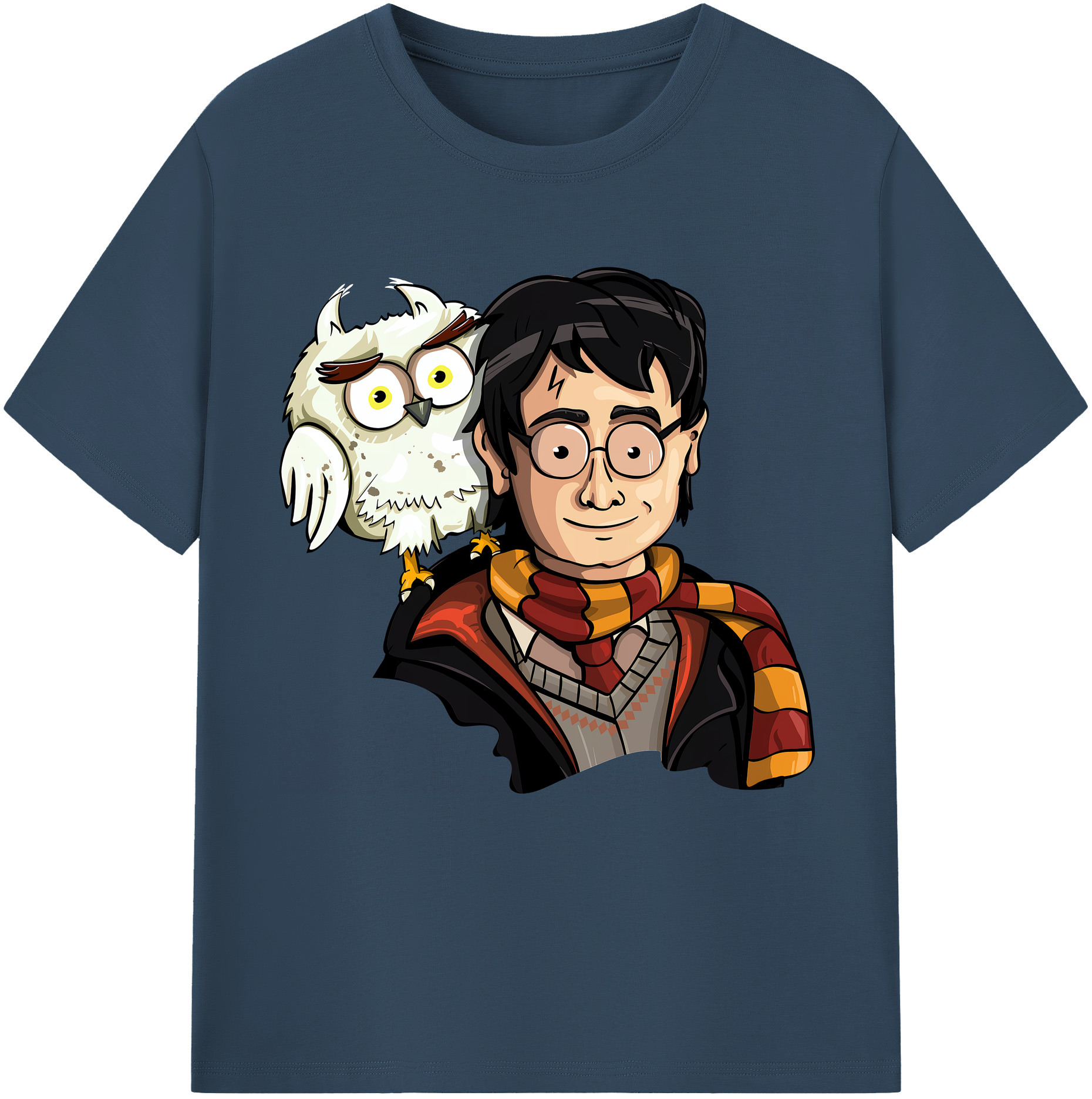 （画像用） Harry Potter ハリー・ポッターシリーズ レディースカジュアルプリントTシャツ（綿100％）