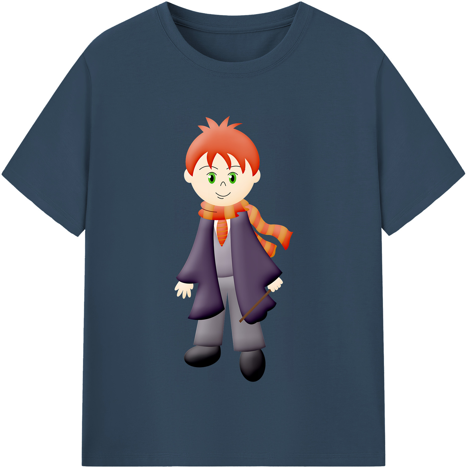 （画像用） Harry Potter ハリー・ポッターシリーズ レディースカジュアルプリントTシャツ（綿100％）