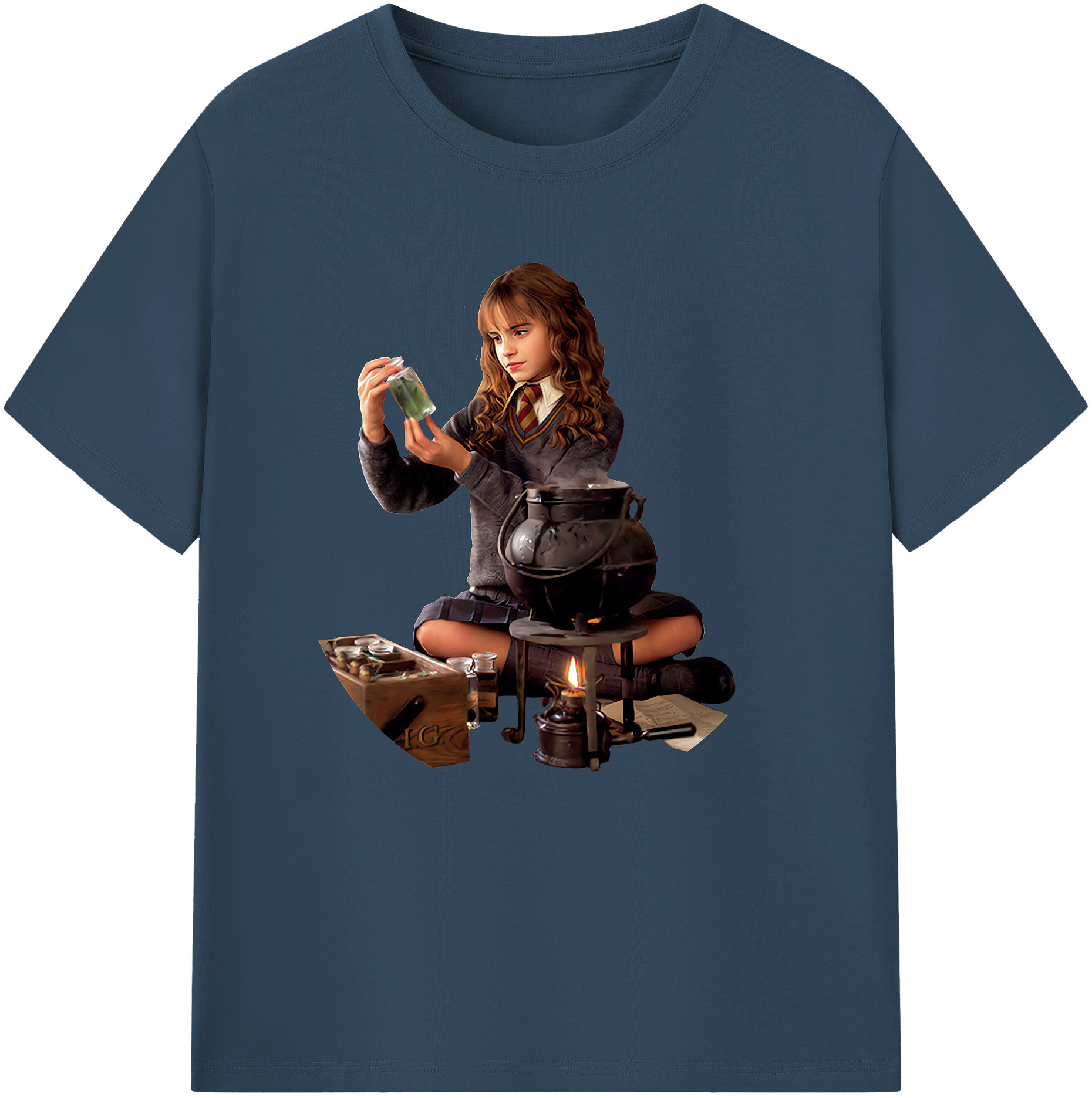 （画像用） Harry Potter ハリー・ポッターシリーズ レディースカジュアルプリントTシャツ（綿100％）