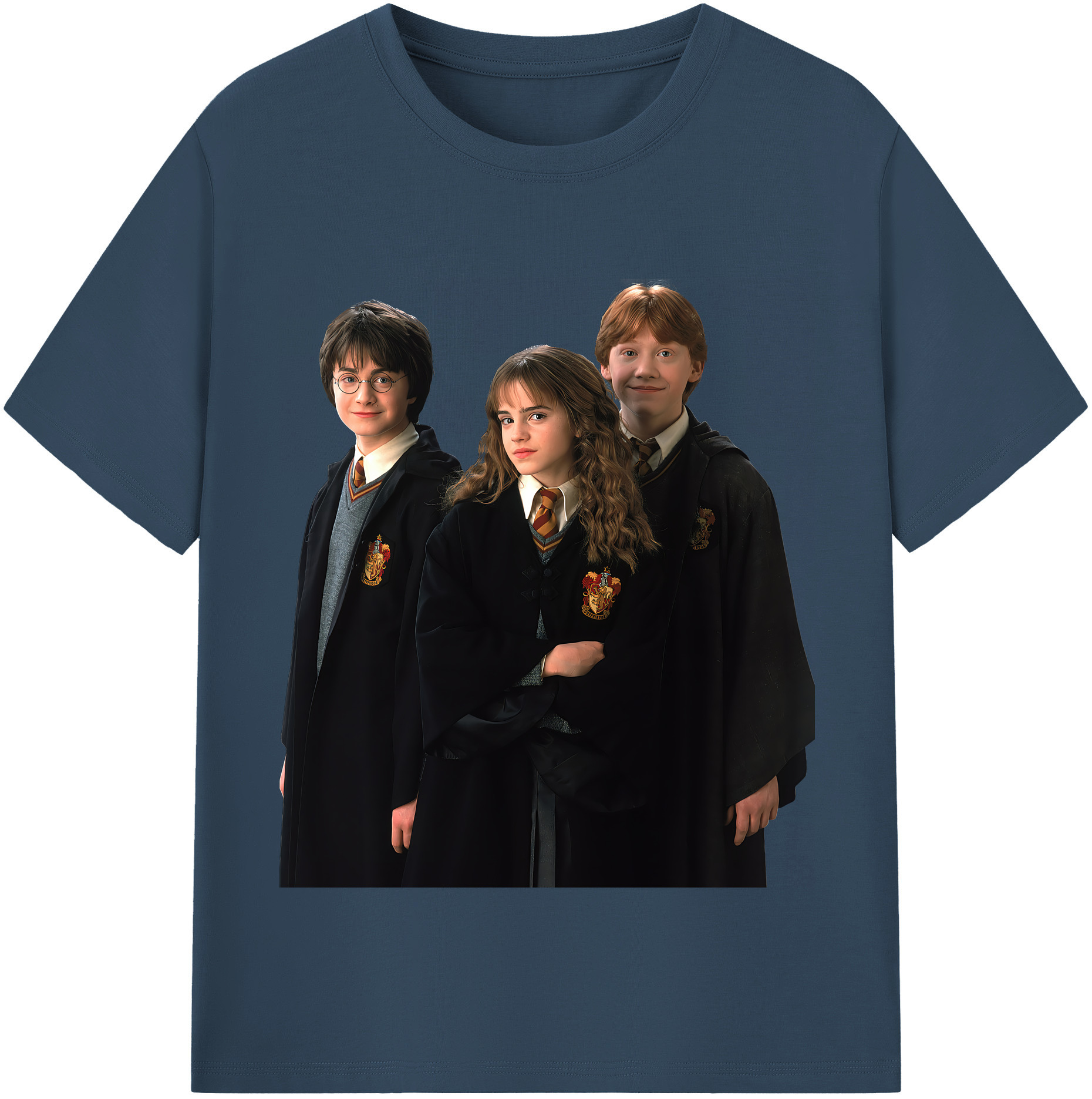（画像用） Harry Potter ハリー・ポッターシリーズ レディースカジュアルプリントTシャツ（綿100％）