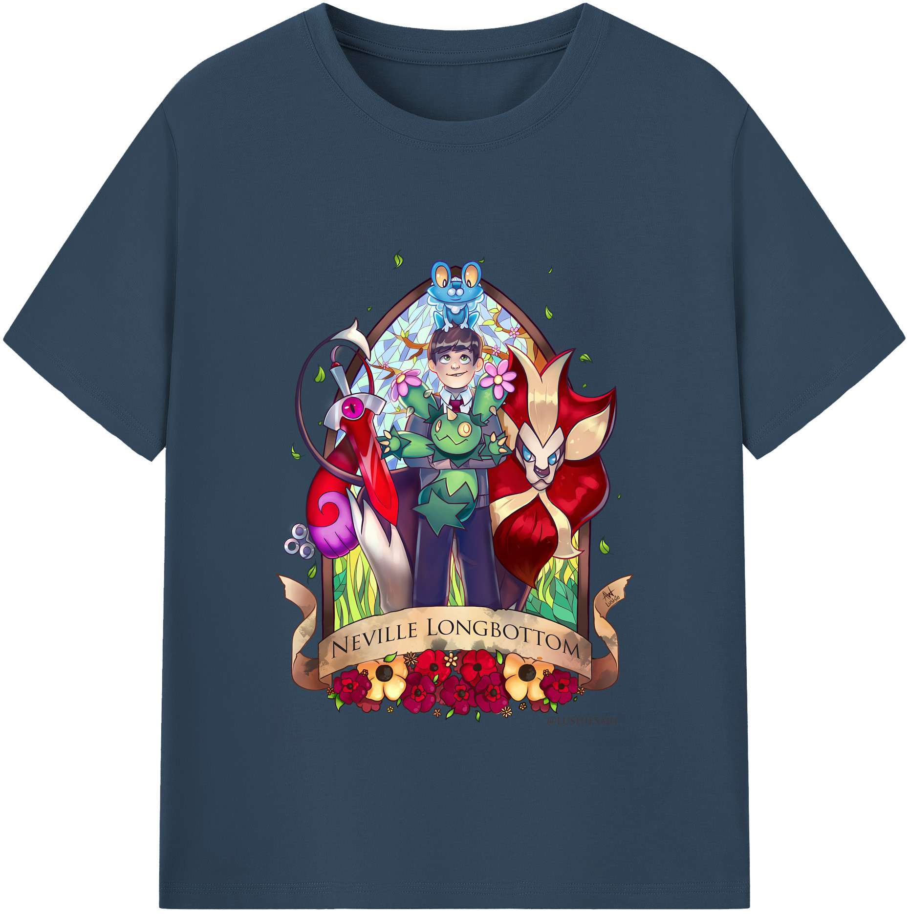 （画像用） Harry Potter ハリー・ポッターシリーズ レディースカジュアルプリントTシャツ（綿100％）