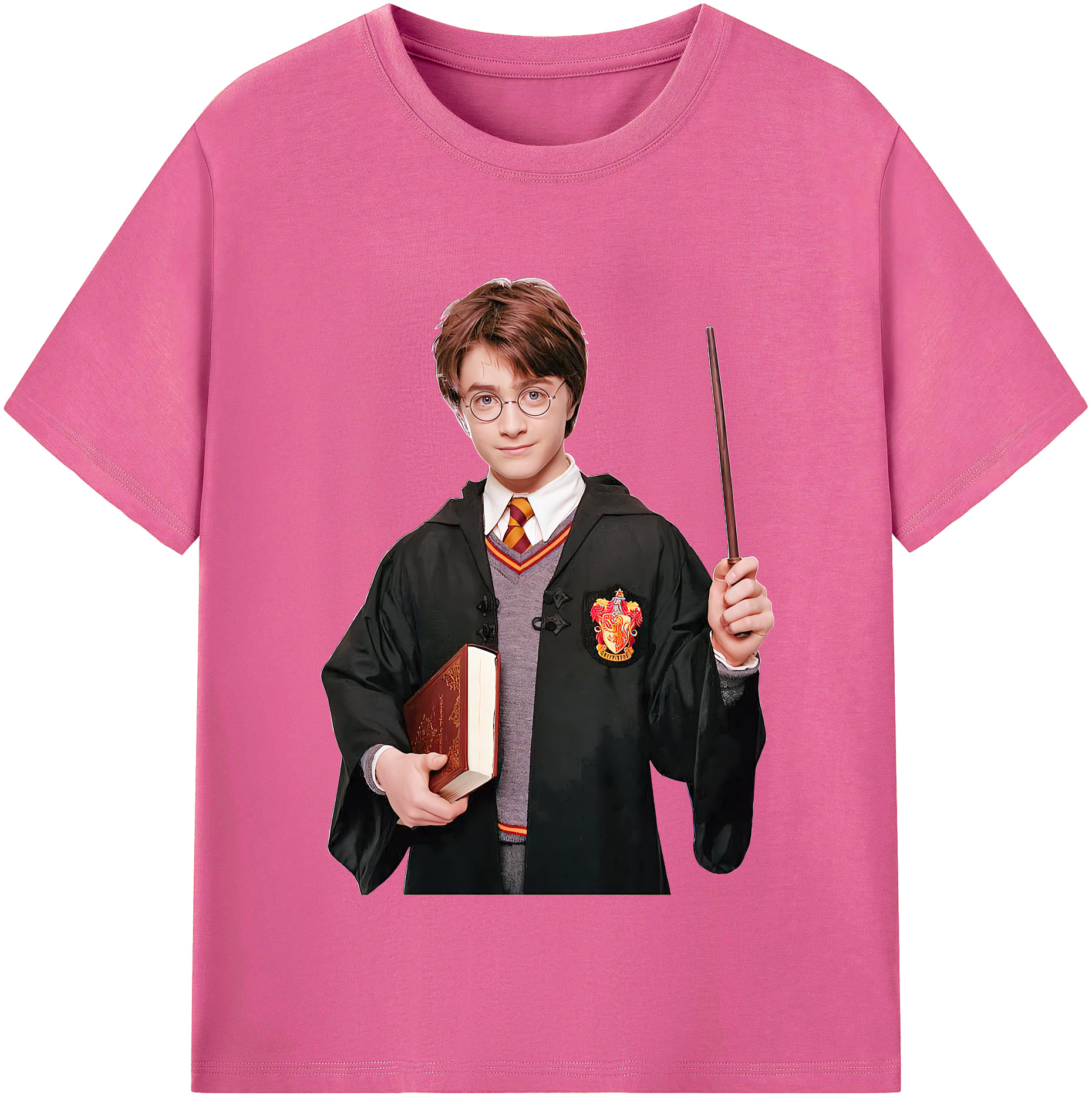 （画像用） Harry Potter ハリー・ポッターシリーズ レディースカジュアルプリントTシャツ（綿100％）