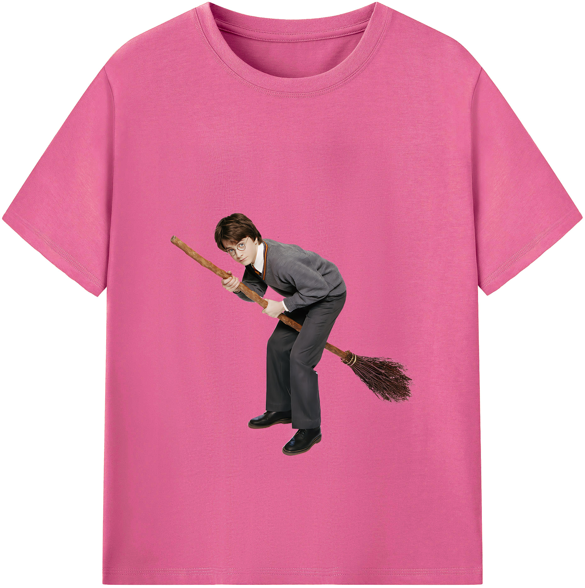 （画像用） Harry Potter ハリー・ポッターシリーズ レディースカジュアルプリントTシャツ（綿100％）