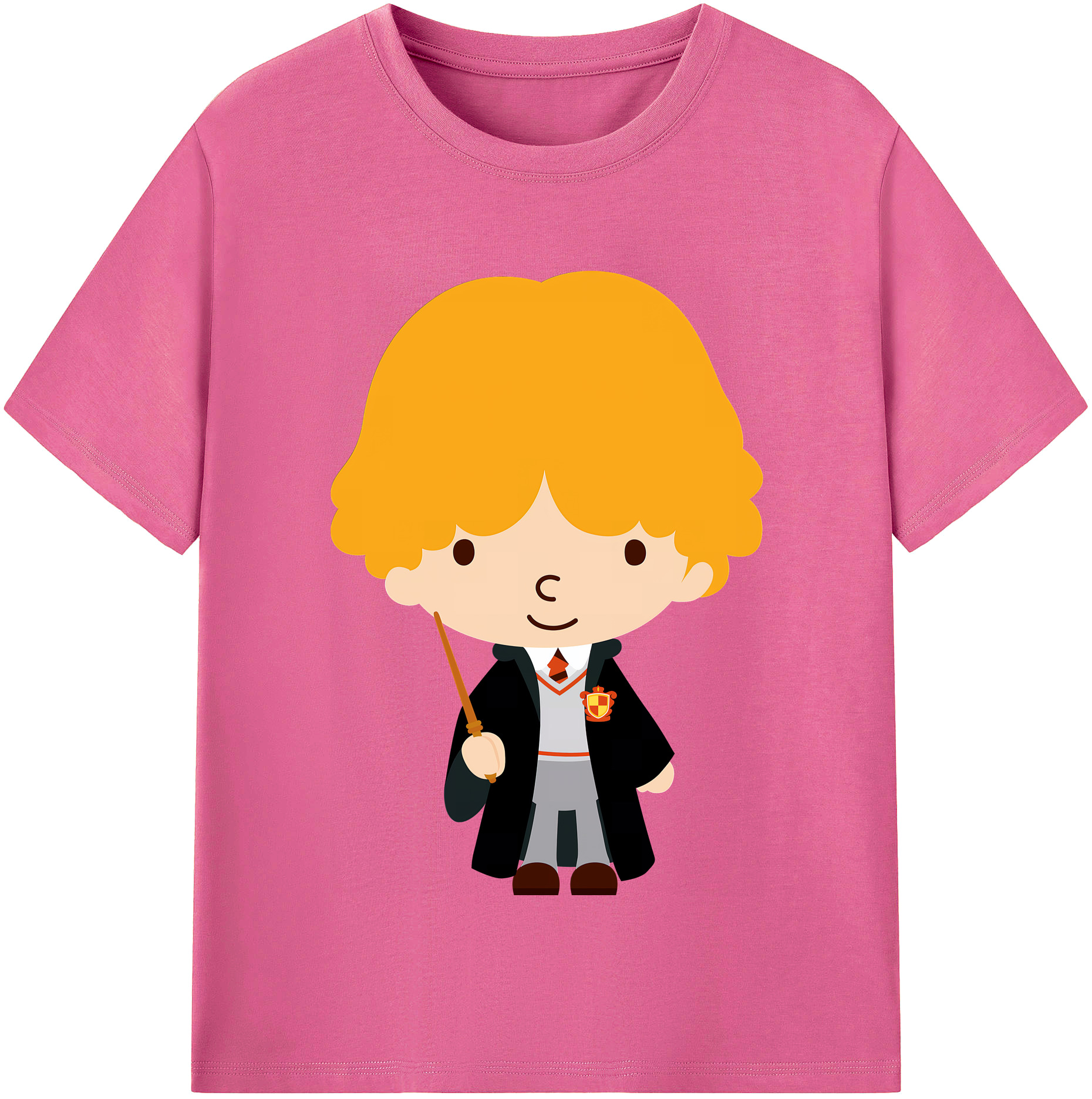 （画像用） Harry Potter ハリー・ポッターシリーズ レディースカジュアルプリントTシャツ（綿100％）