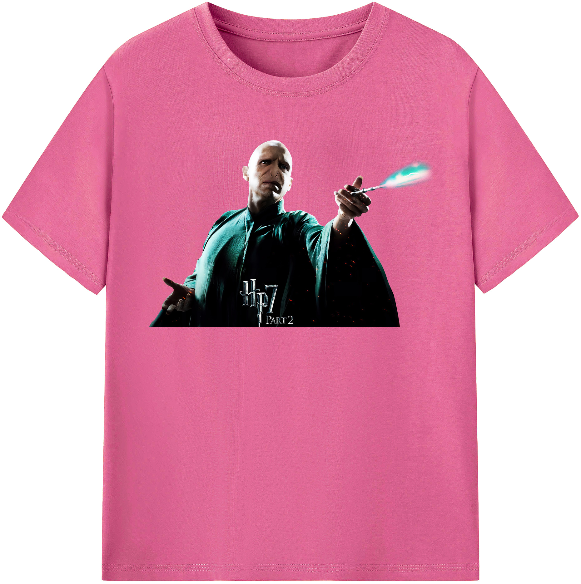 （画像用） Harry Potter ハリー・ポッターシリーズ レディースカジュアルプリントTシャツ（綿100％）