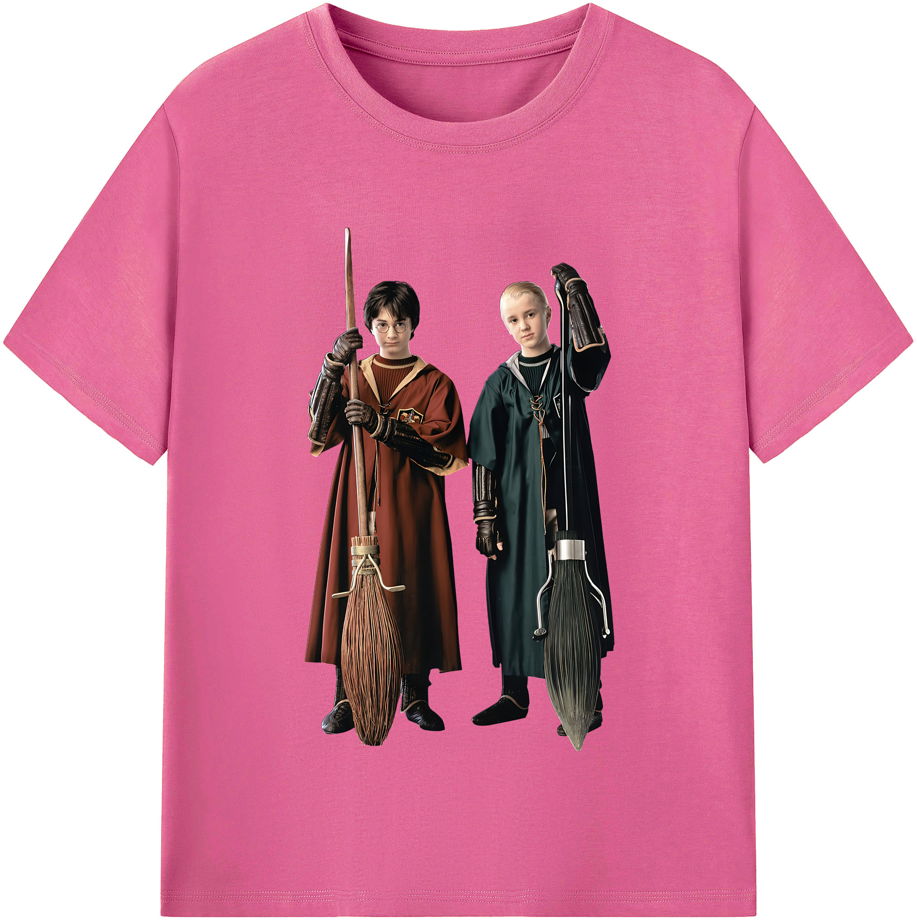 （画像用） Harry Potter ハリー・ポッターシリーズ レディースカジュアルプリントTシャツ（綿100％）