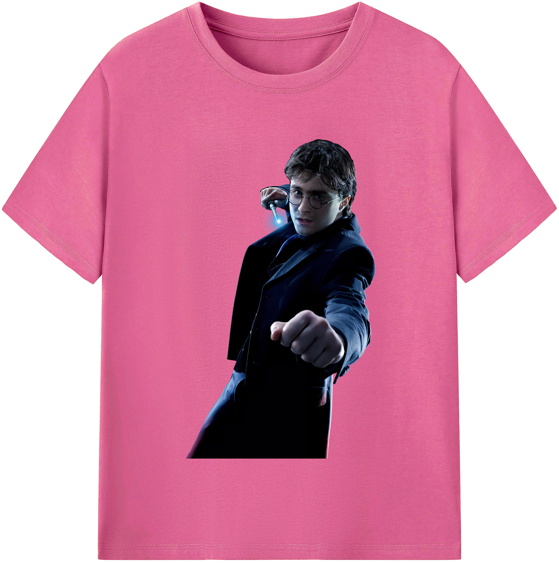（画像用） Harry Potter ハリー・ポッターシリーズ レディースカジュアルプリントTシャツ（綿100％）