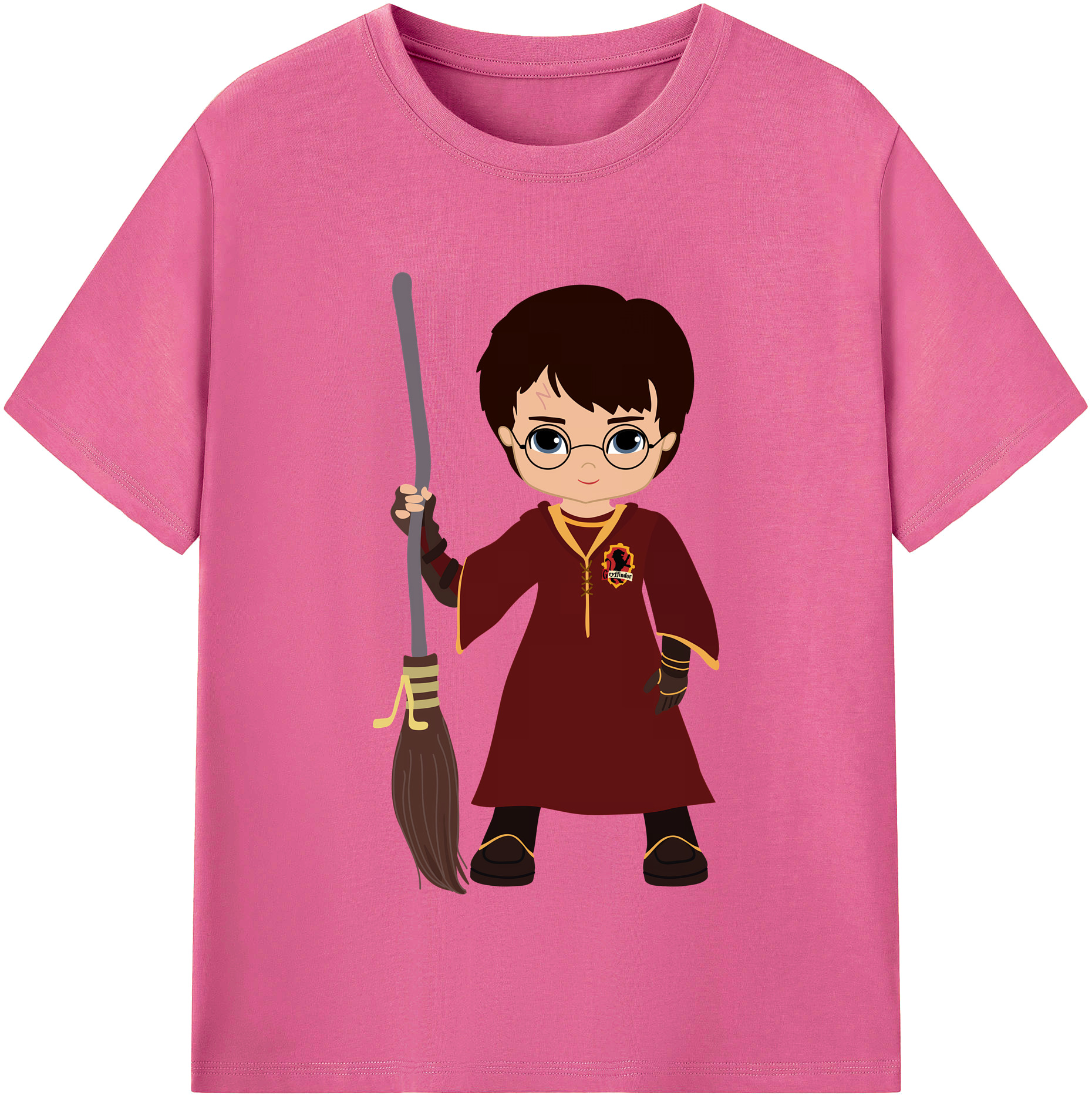 （画像用） Harry Potter ハリー・ポッターシリーズ レディースカジュアルプリントTシャツ（綿100％）