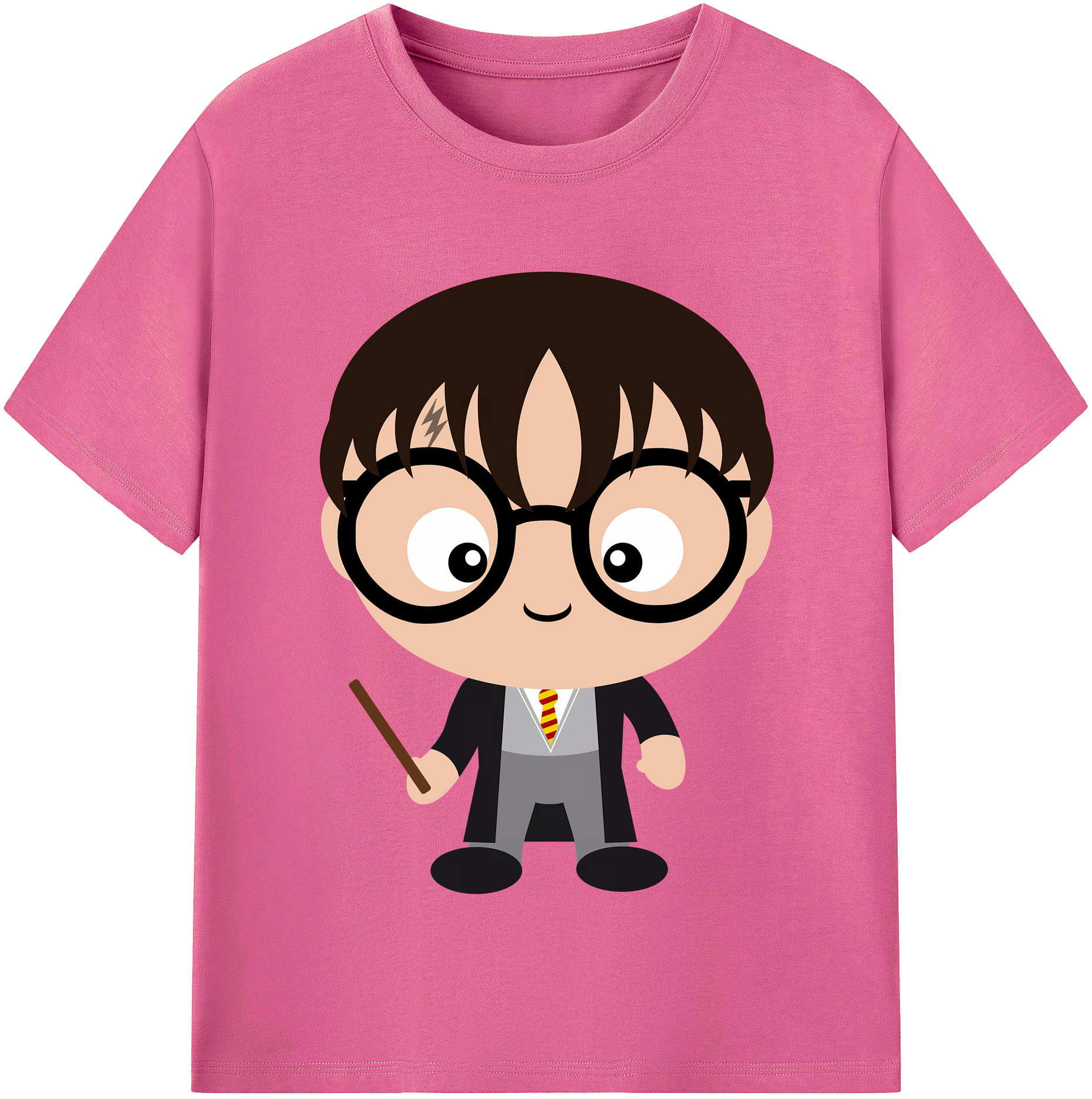 （画像用） Harry Potter ハリー・ポッターシリーズ レディースカジュアルプリントTシャツ（綿100％）