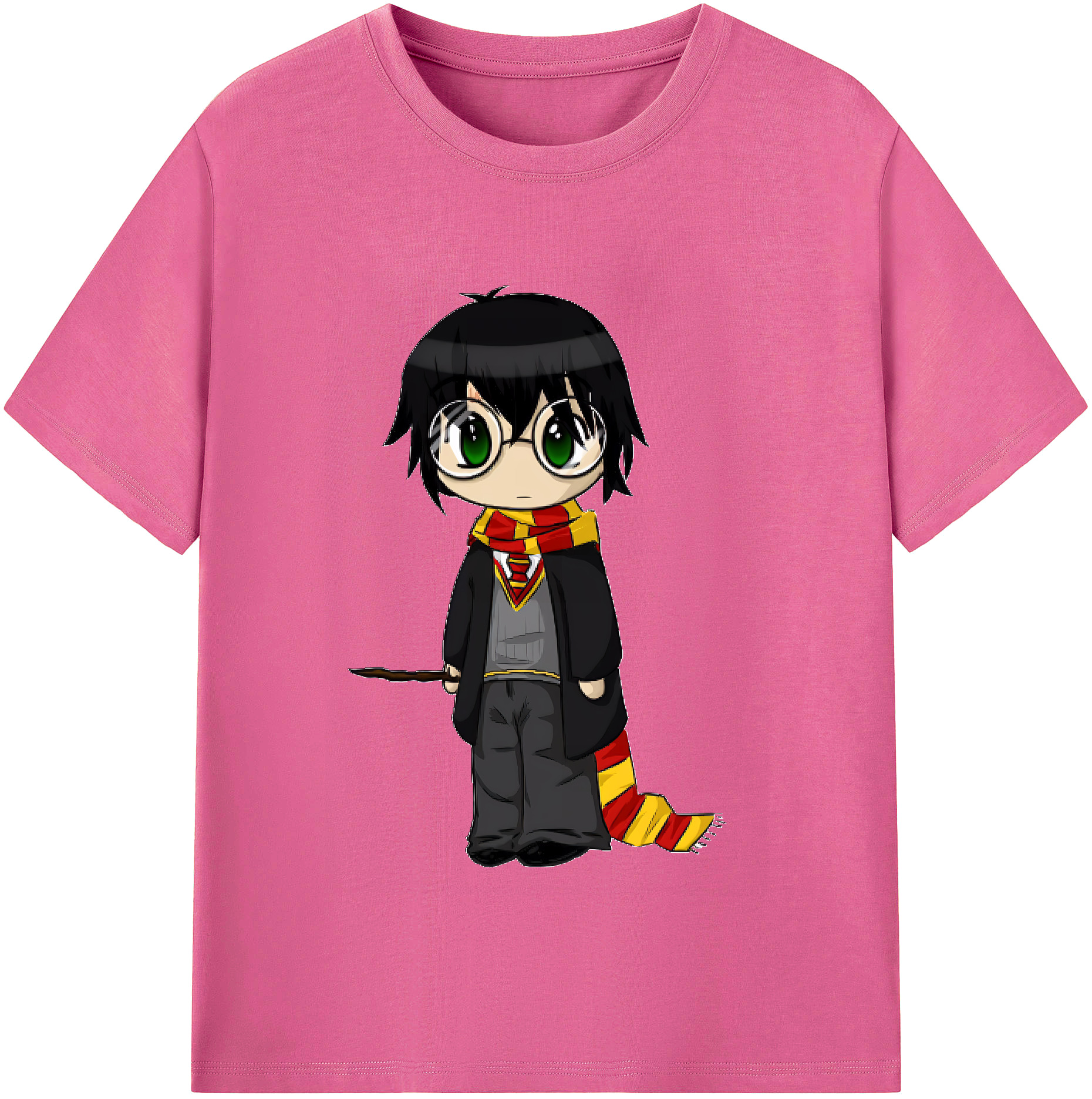 （画像用） Harry Potter ハリー・ポッターシリーズ レディースカジュアルプリントTシャツ（綿100％）