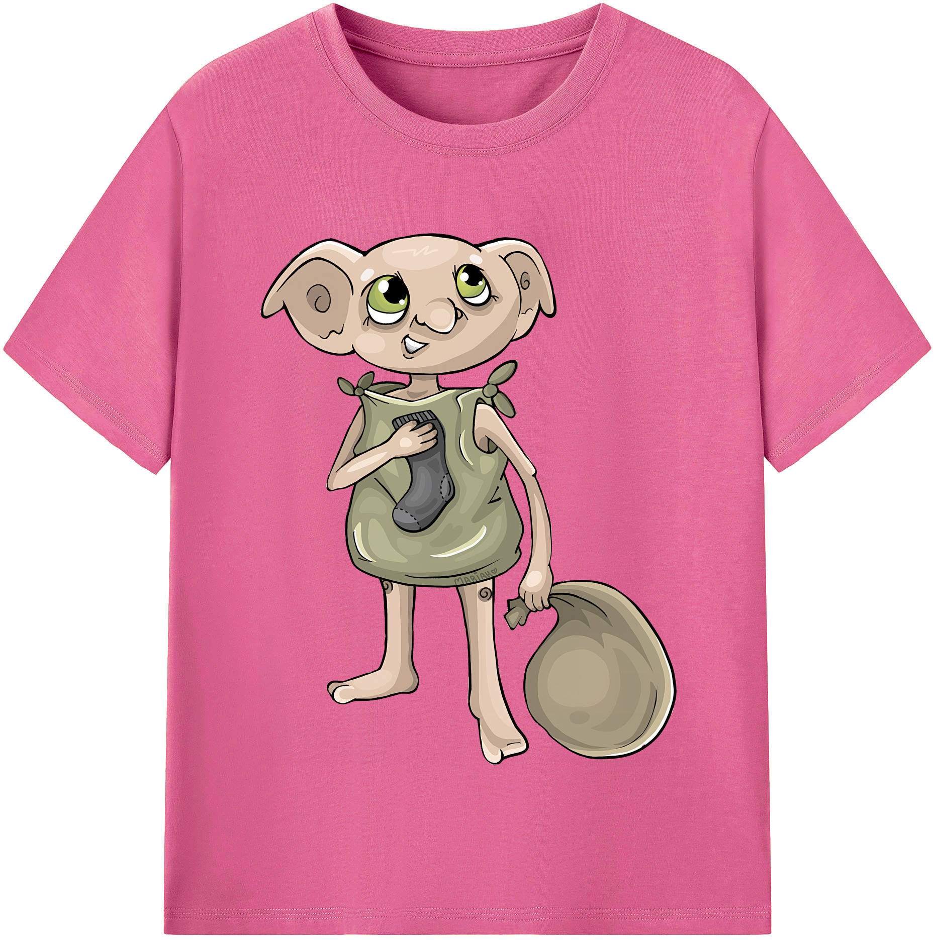 （画像用） Harry Potter ハリー・ポッターシリーズ レディースカジュアルプリントTシャツ（綿100％）