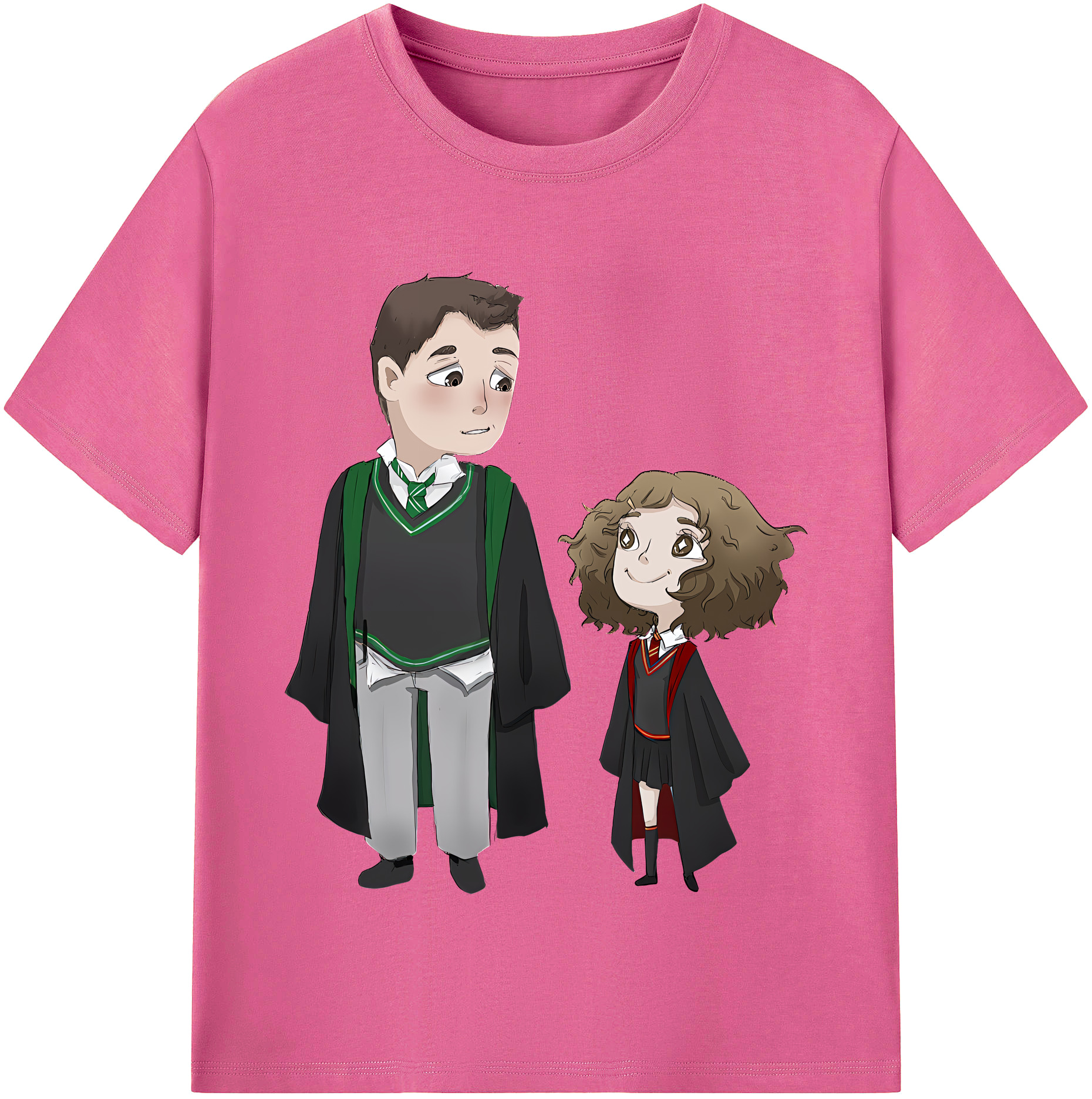 （画像用） Harry Potter ハリー・ポッターシリーズ レディースカジュアルプリントTシャツ（綿100％）
