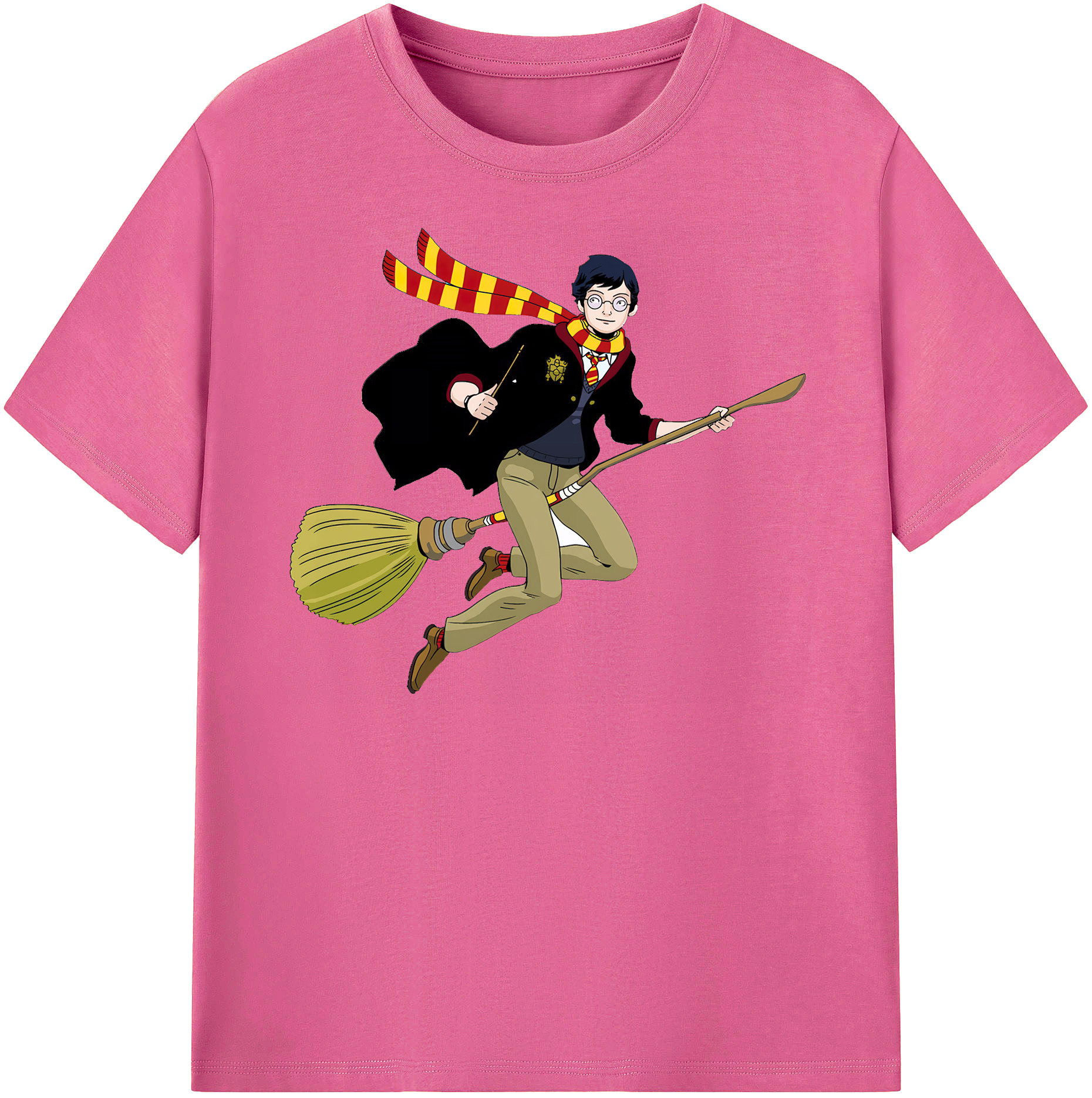 （画像用） Harry Potter ハリー・ポッターシリーズ レディースカジュアルプリントTシャツ（綿100％）