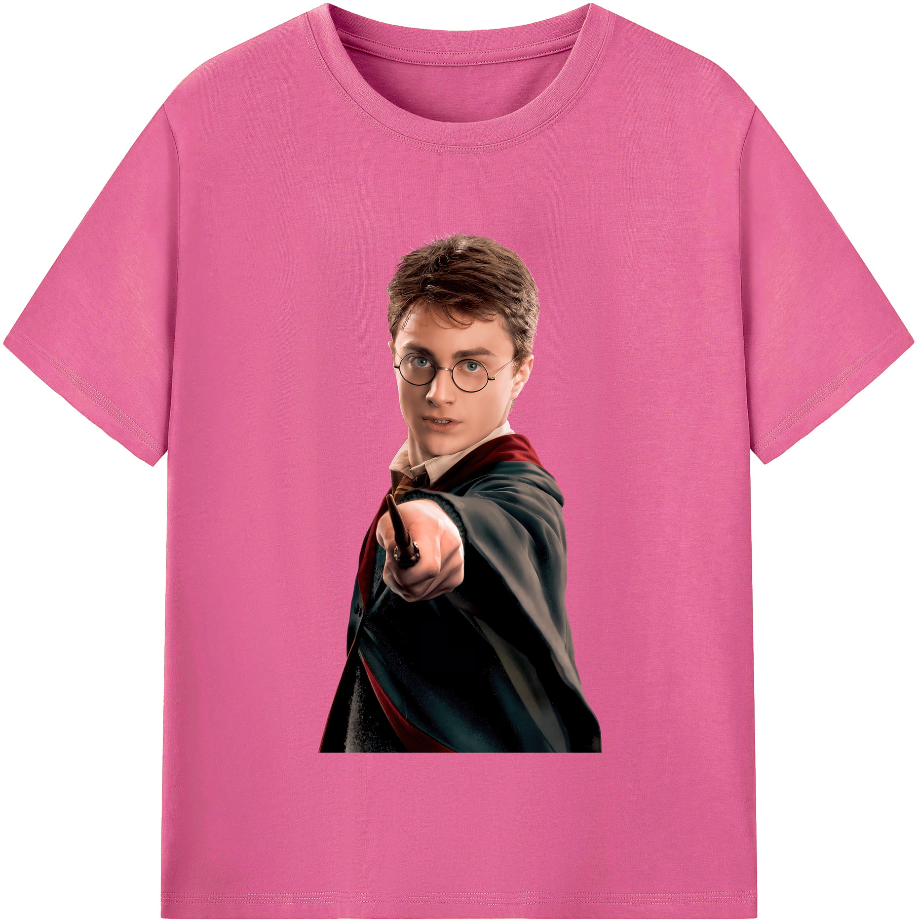 （画像用） Harry Potter ハリー・ポッターシリーズ レディースカジュアルプリントTシャツ（綿100％）