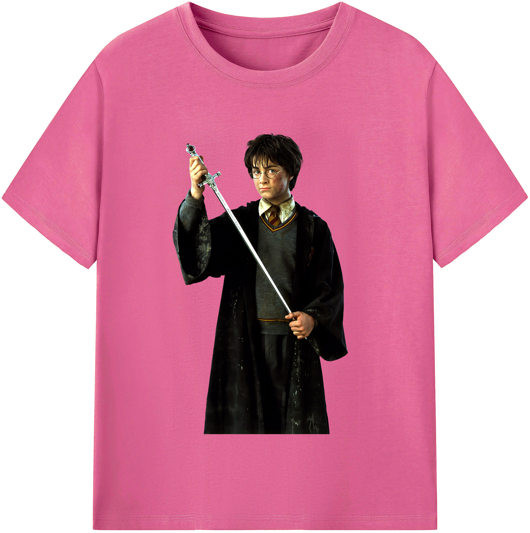 （画像用） Harry Potter ハリー・ポッターシリーズ レディースカジュアルプリントTシャツ（綿100％）