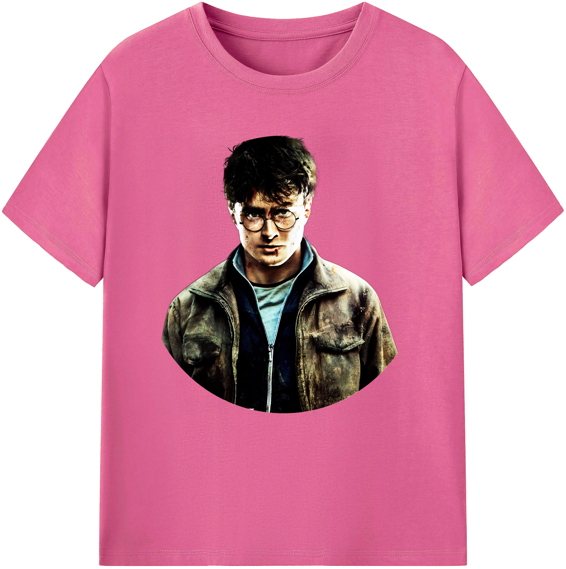 （画像用） Harry Potter ハリー・ポッターシリーズ レディースカジュアルプリントTシャツ（綿100％）
