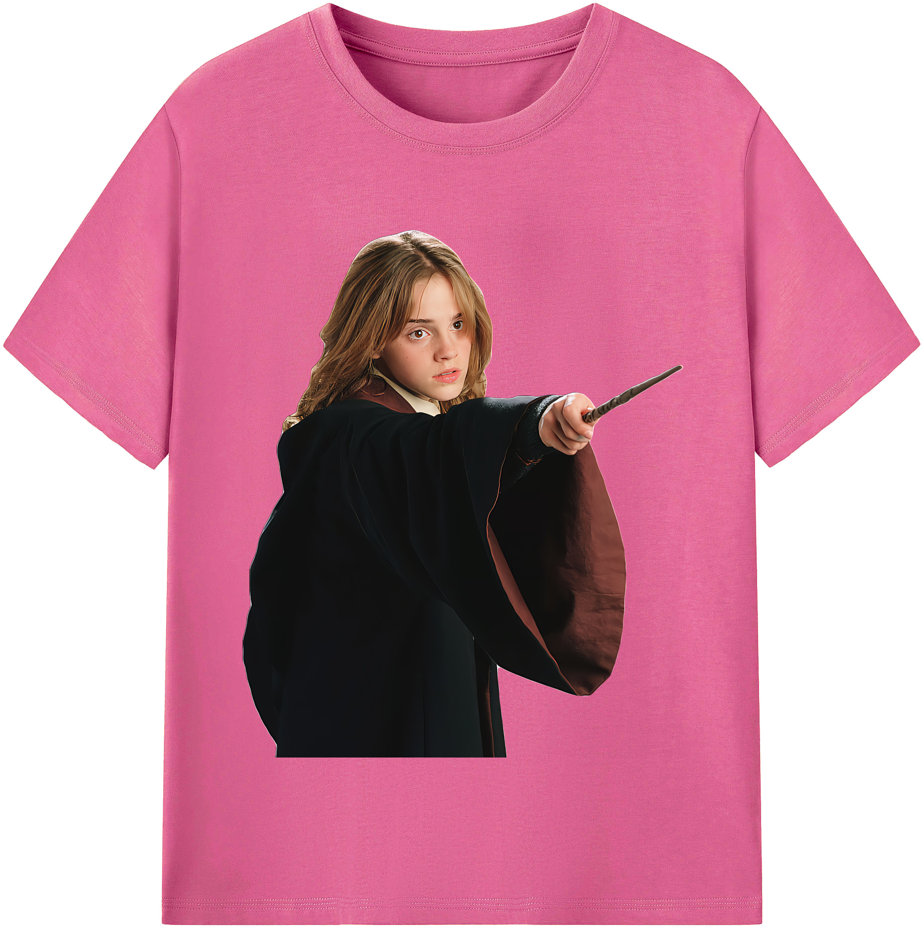 （画像用） Harry Potter ハリー・ポッターシリーズ レディースカジュアルプリントTシャツ（綿100％）