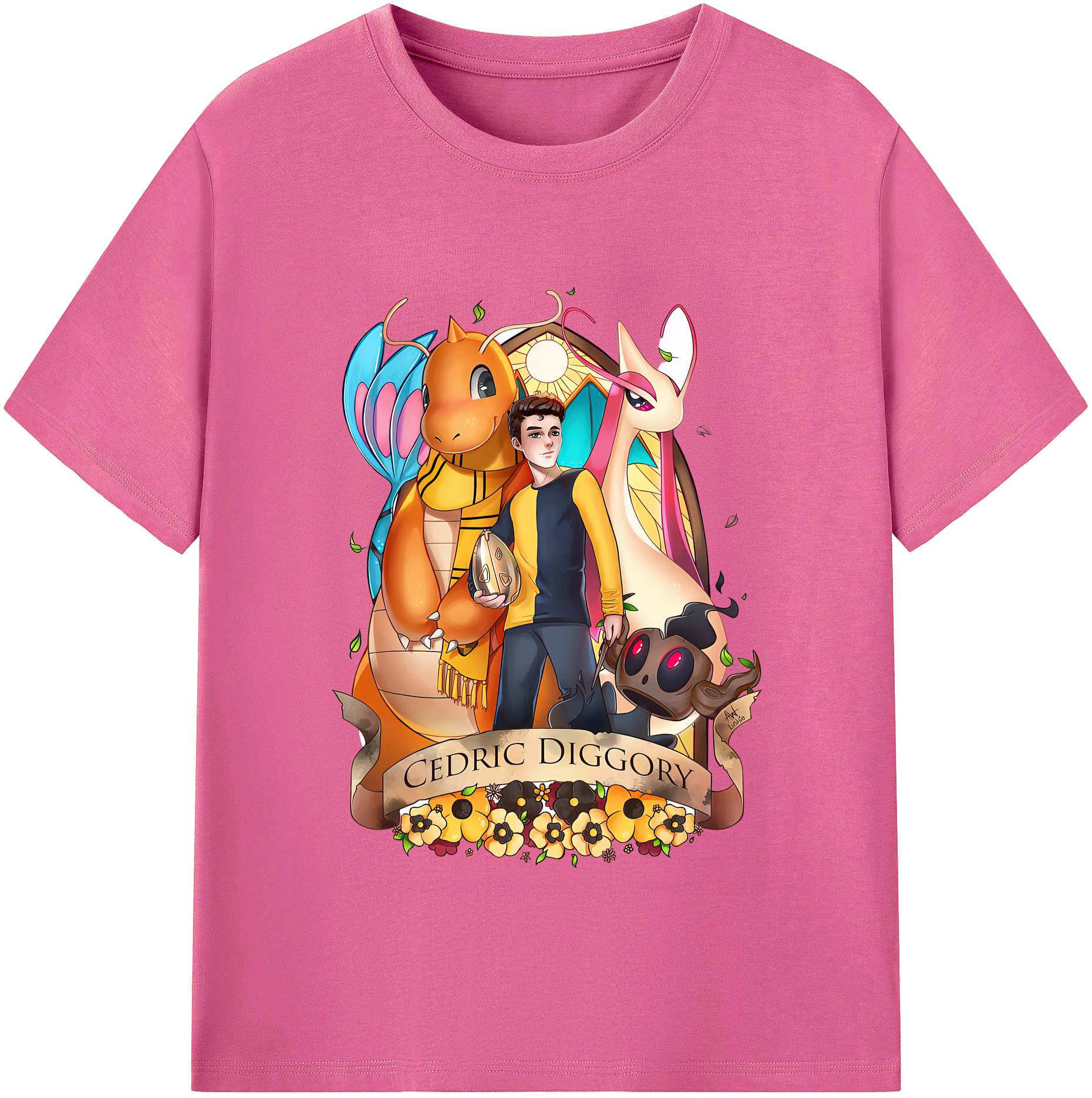 Harry Potter ハリー・ポッターシリーズ レディースカジュアルプリントTシャツ（綿100％）