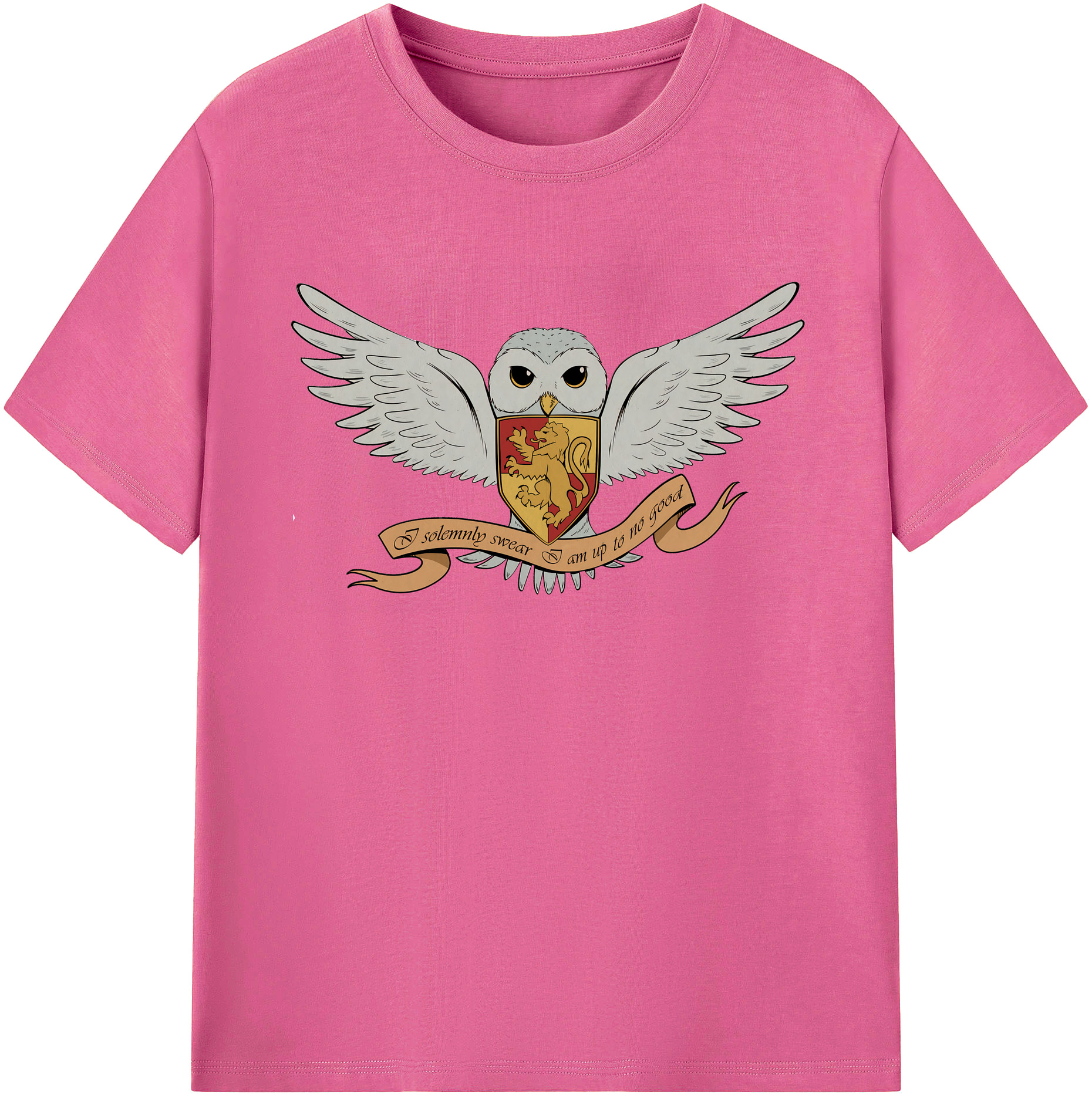 （画像用） Harry Potter ハリー・ポッターシリーズ レディースカジュアルプリントTシャツ（綿100％）