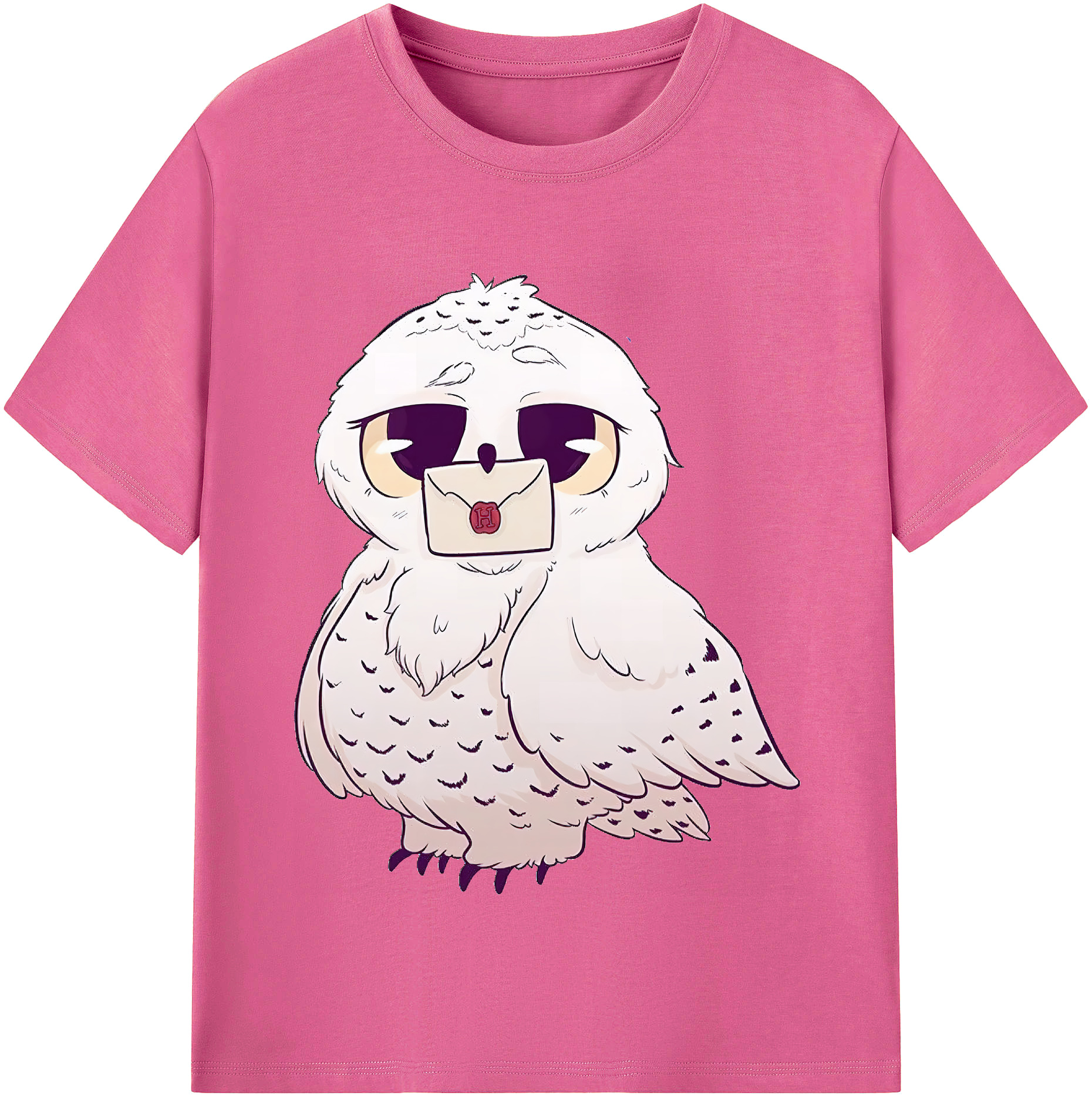 （画像用） Harry Potter ハリー・ポッターシリーズ レディースカジュアルプリントTシャツ（綿100％）