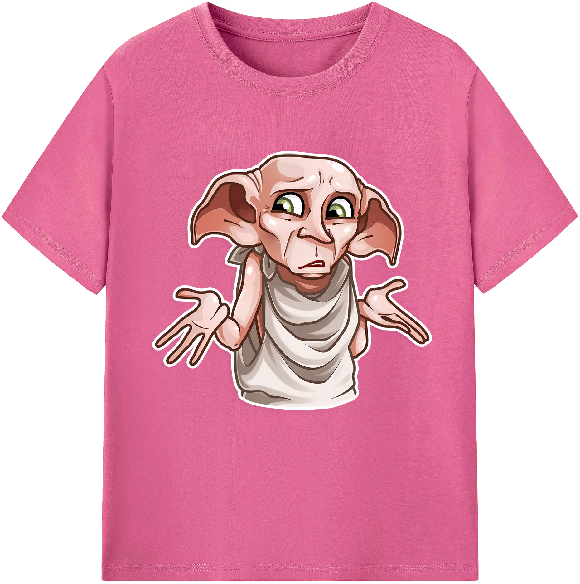 （画像用） Harry Potter ハリー・ポッターシリーズ レディースカジュアルプリントTシャツ（綿100％）