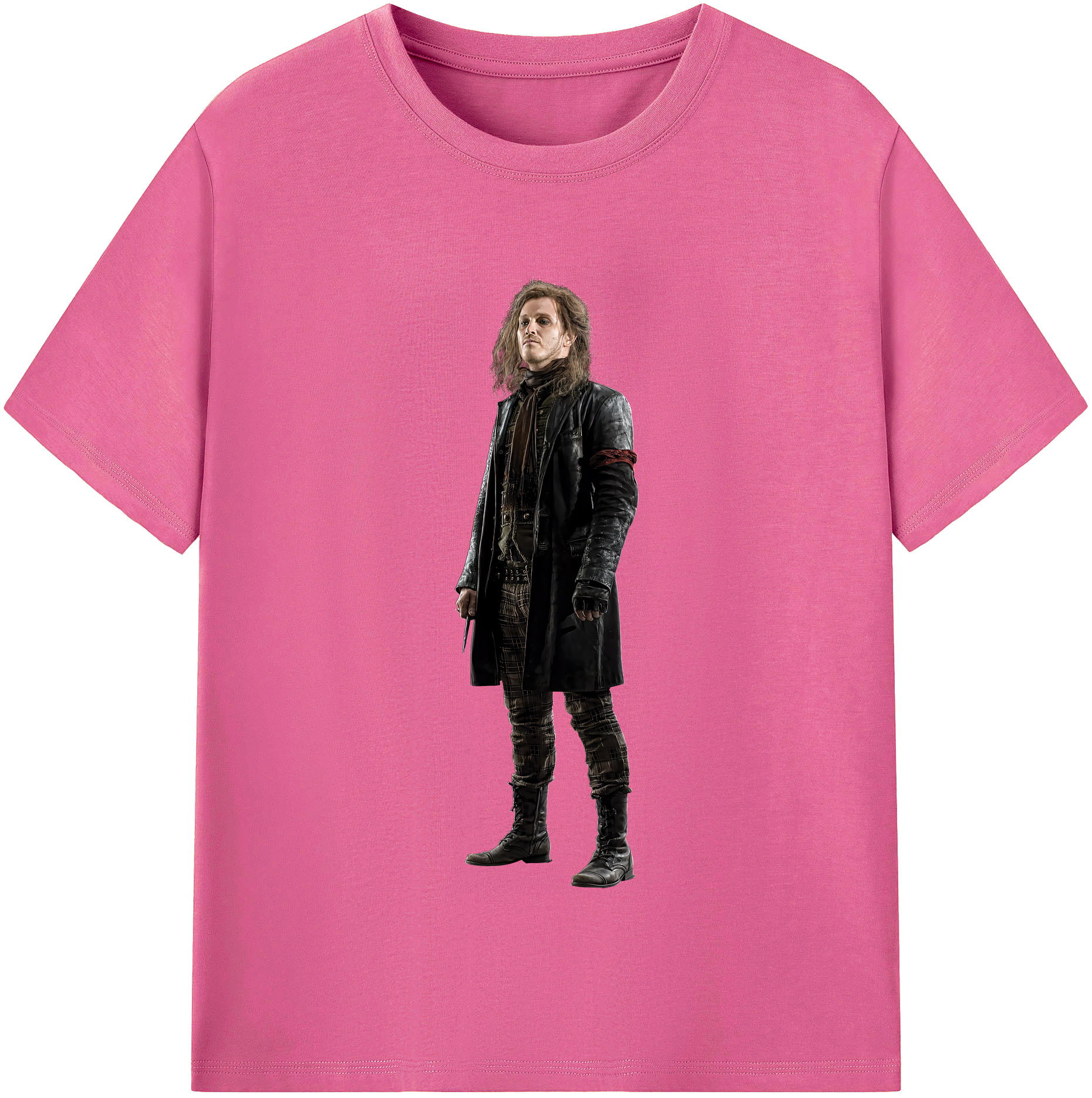 （画像用） Harry Potter ハリー・ポッターシリーズ レディースカジュアルプリントTシャツ（綿100％）